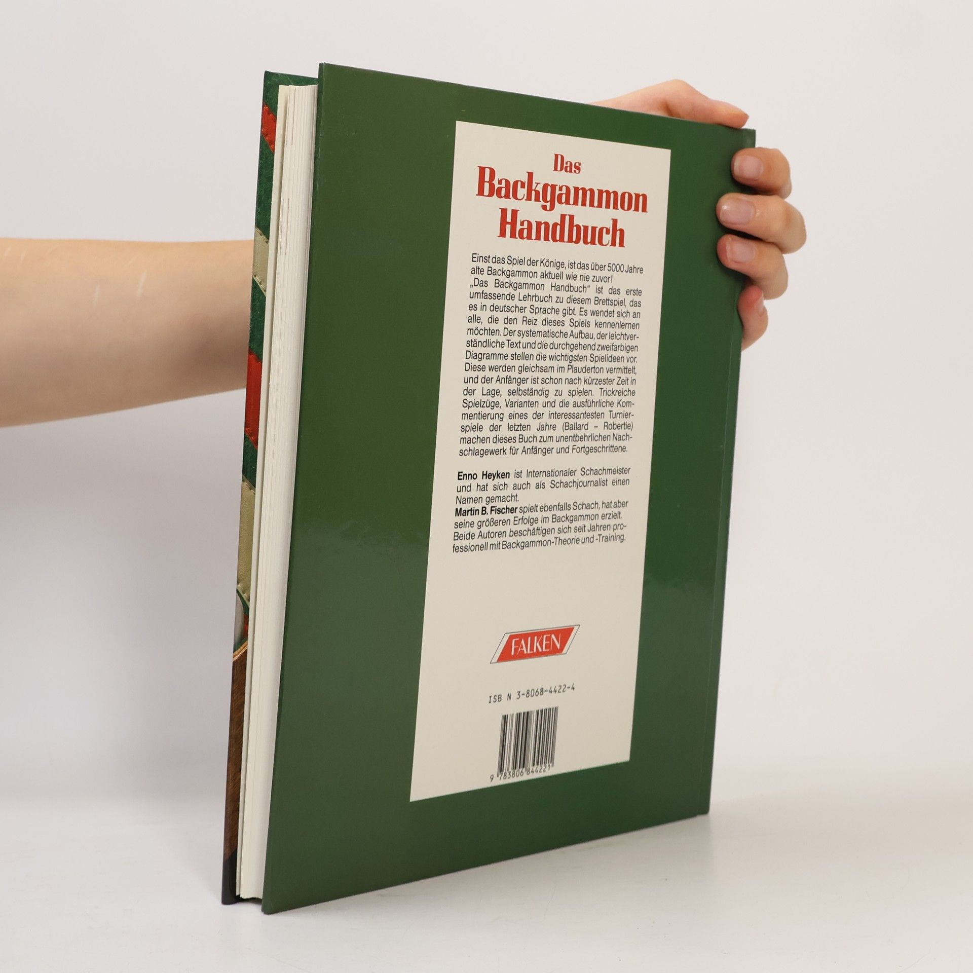 Enno Heyken Das Backgammon-Handbuch