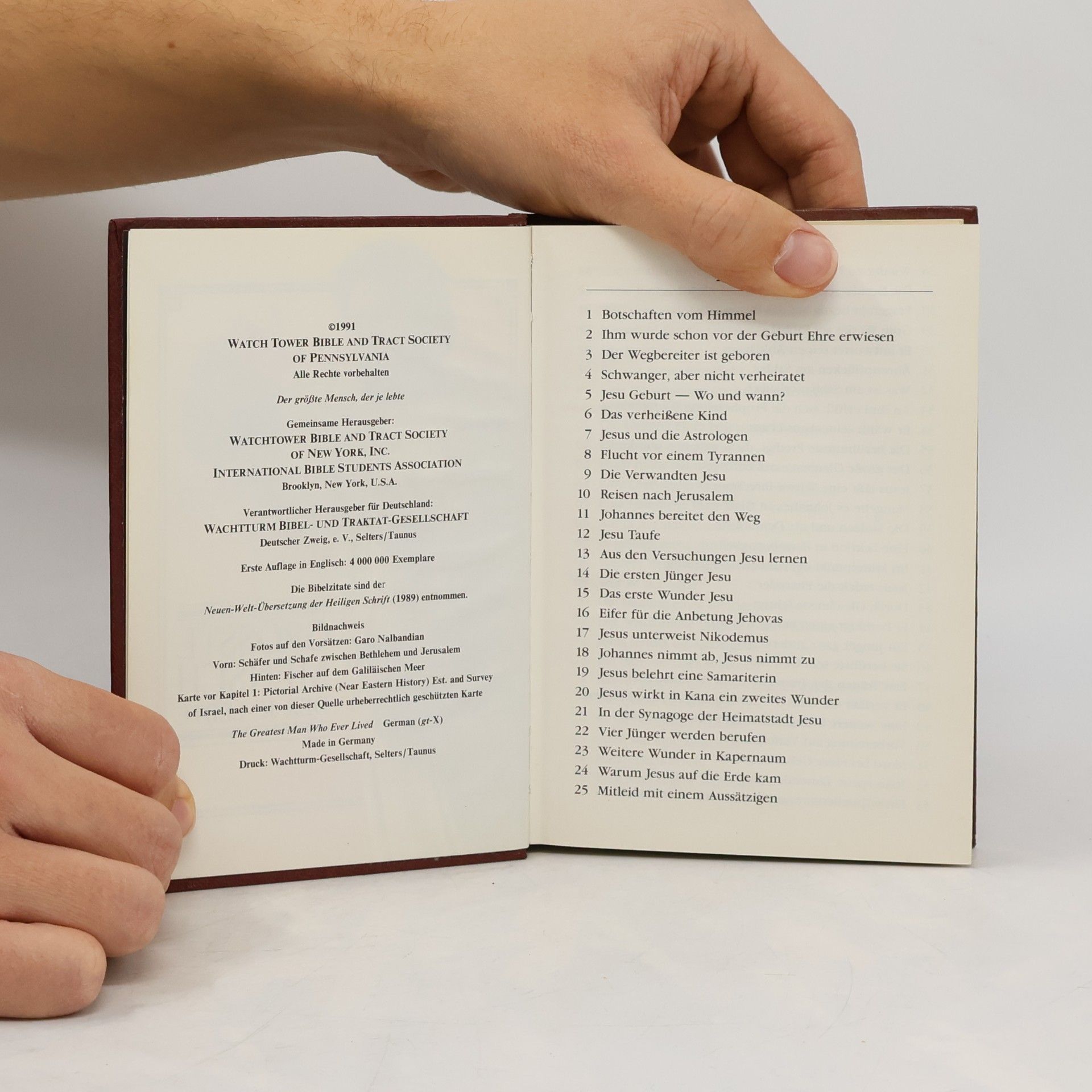 Zeugen Jehovas Der grösste Mensch, der je lebte