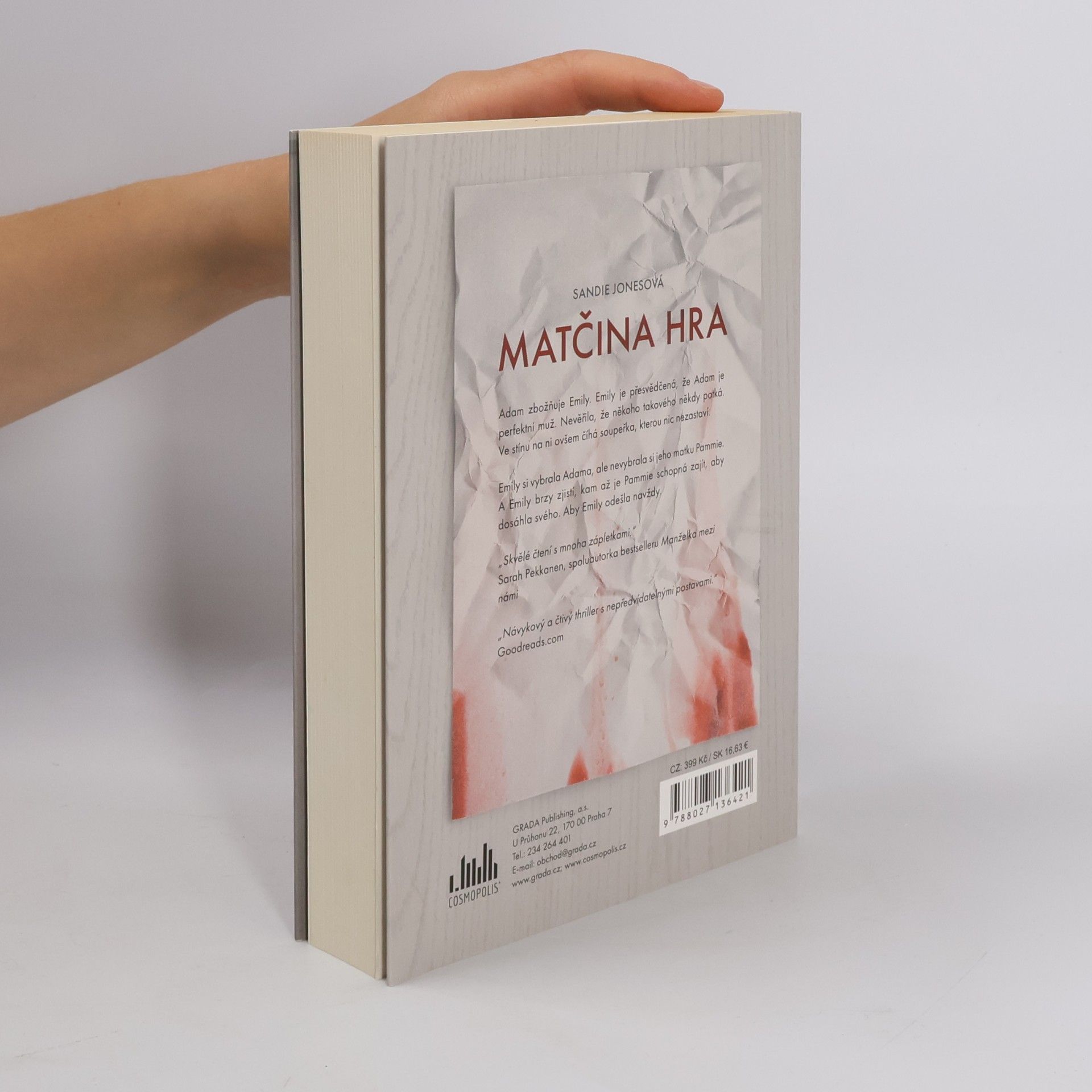 Sandie Jones Matčina hra
