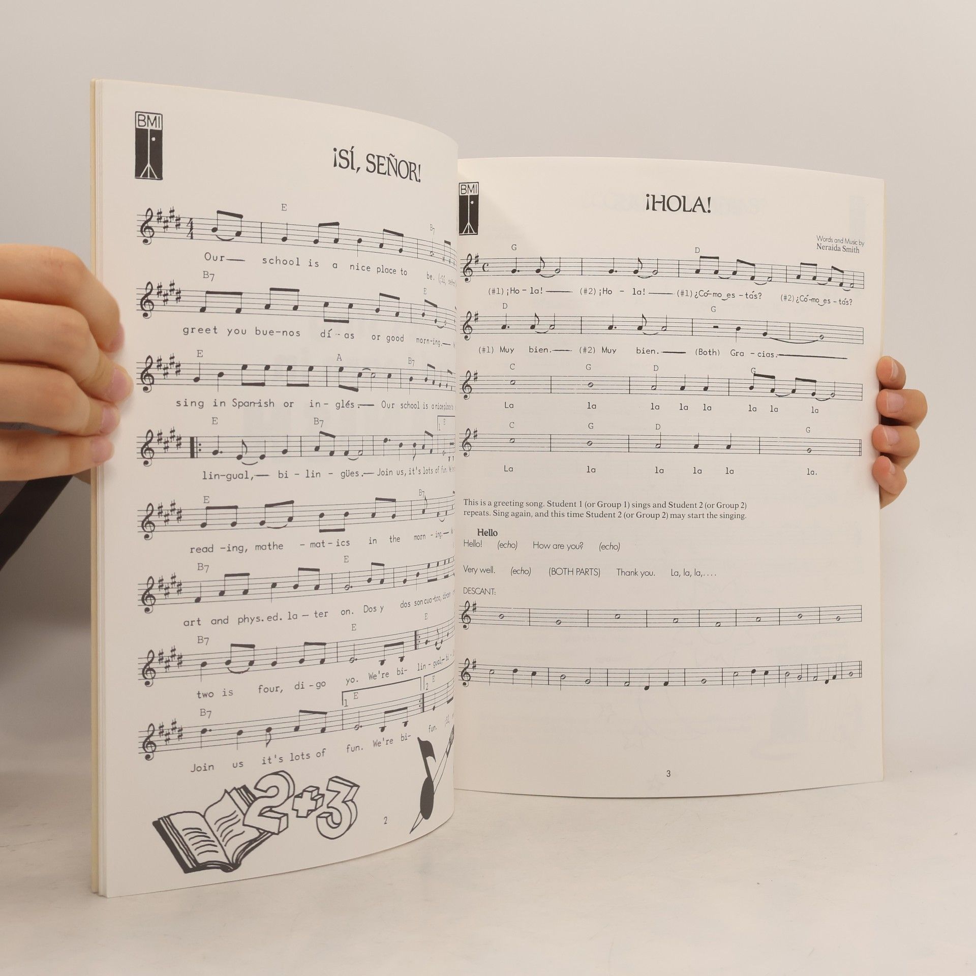 Neraida Smith Let's Sing and Learn in Spanish, Book and CD Edition