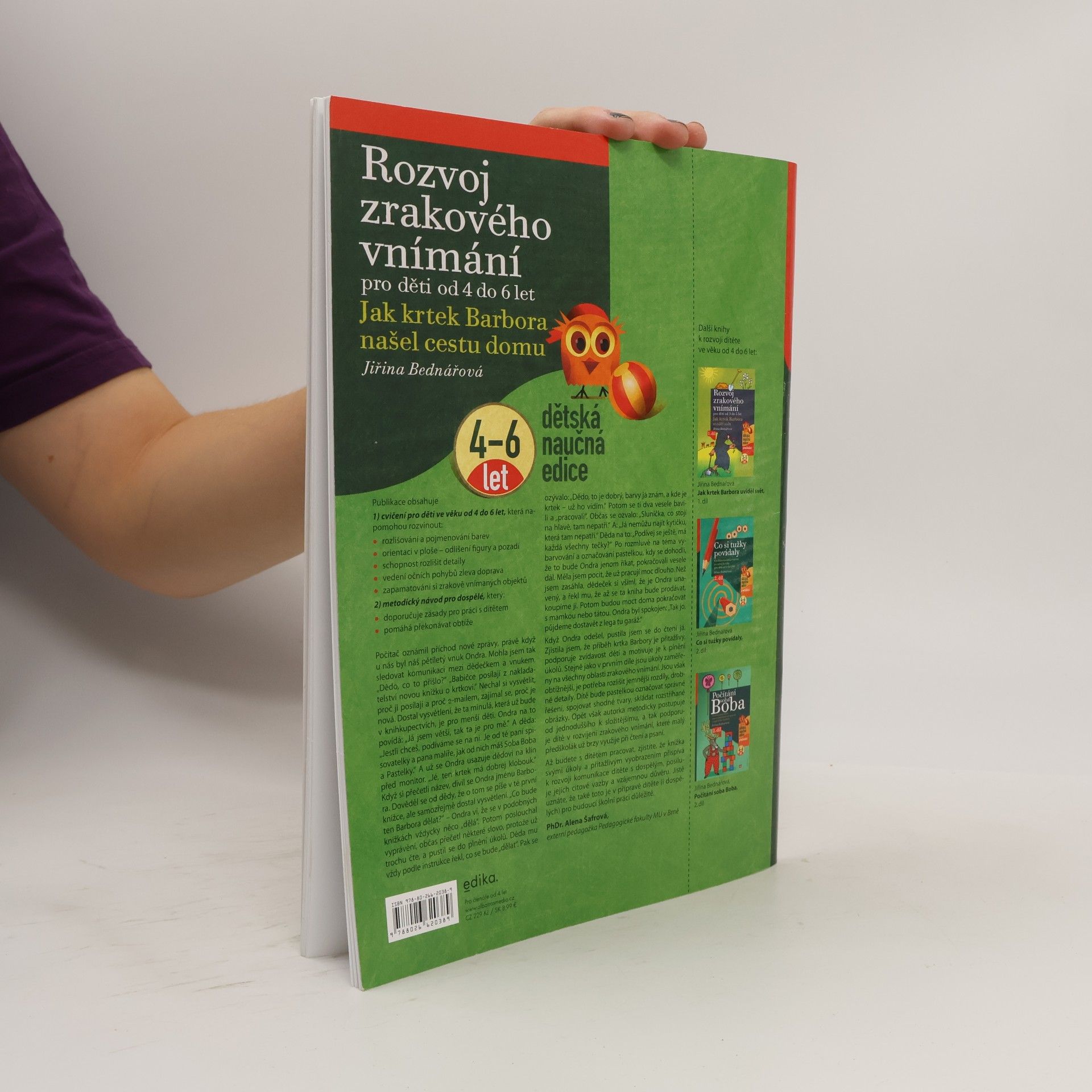 Jiřina Bednářová Rozvoj zrakového vnímání 2. díl