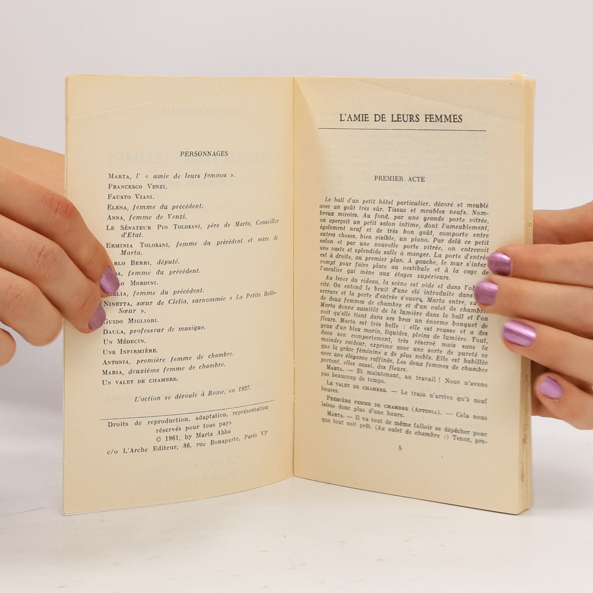 Luigi Pirandello L'Amie de leurs femmes