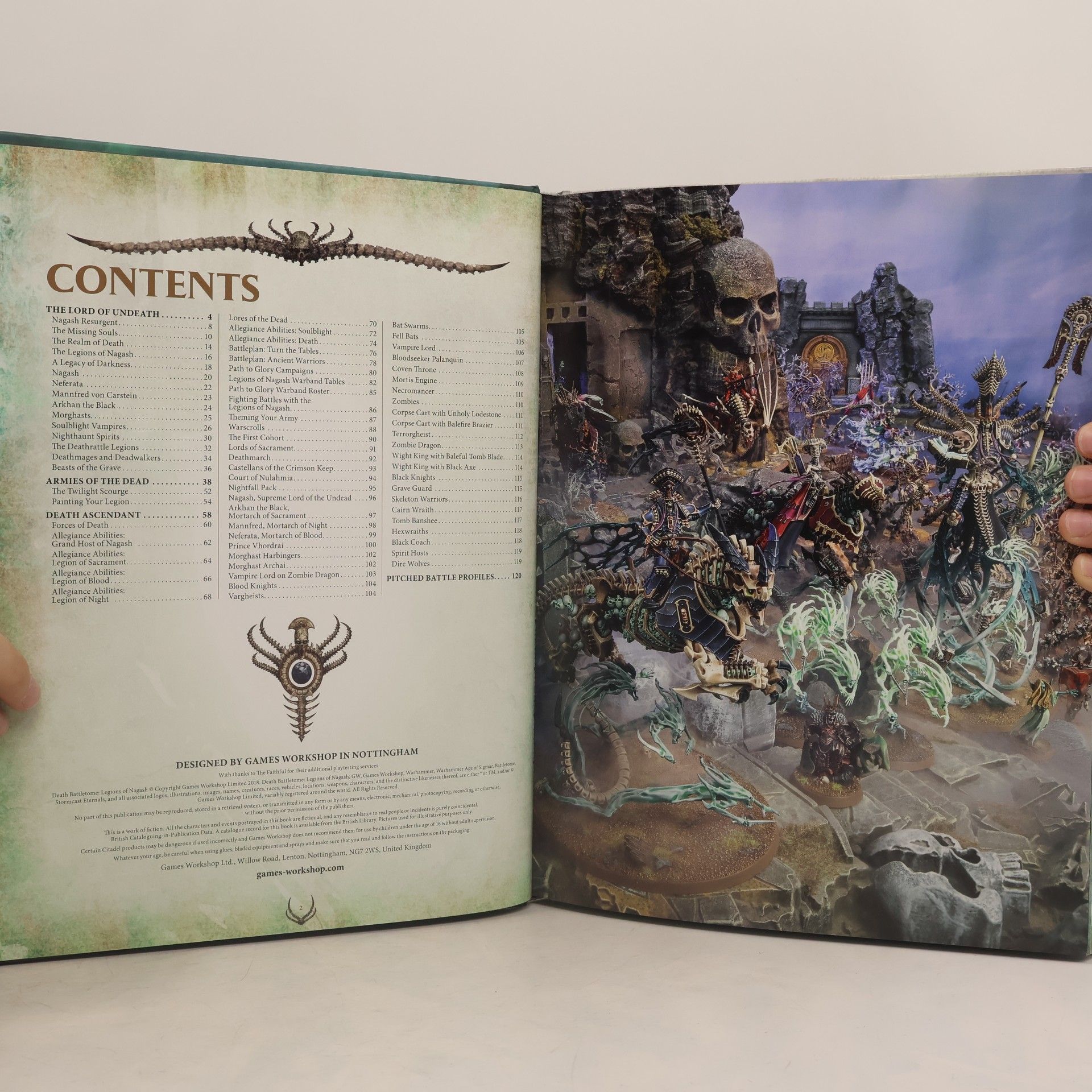 Games Workshop Warhammer Age of Sigmar: Legions of Nagash