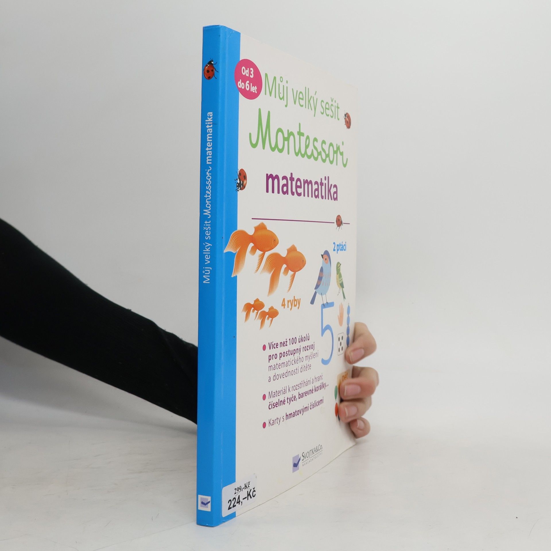 Delphine Urvoy Můj velký sešit Montessori - matematika