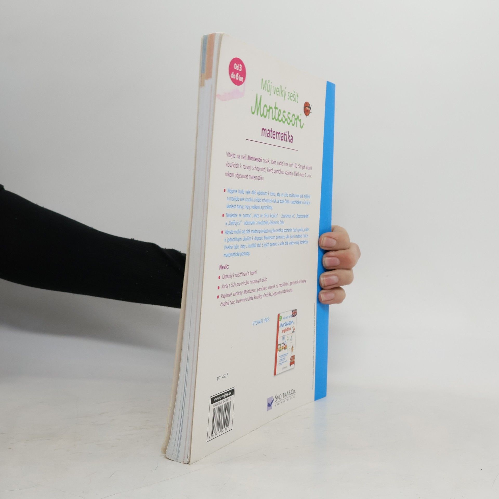 Delphine Urvoy Můj velký sešit Montessori - matematika