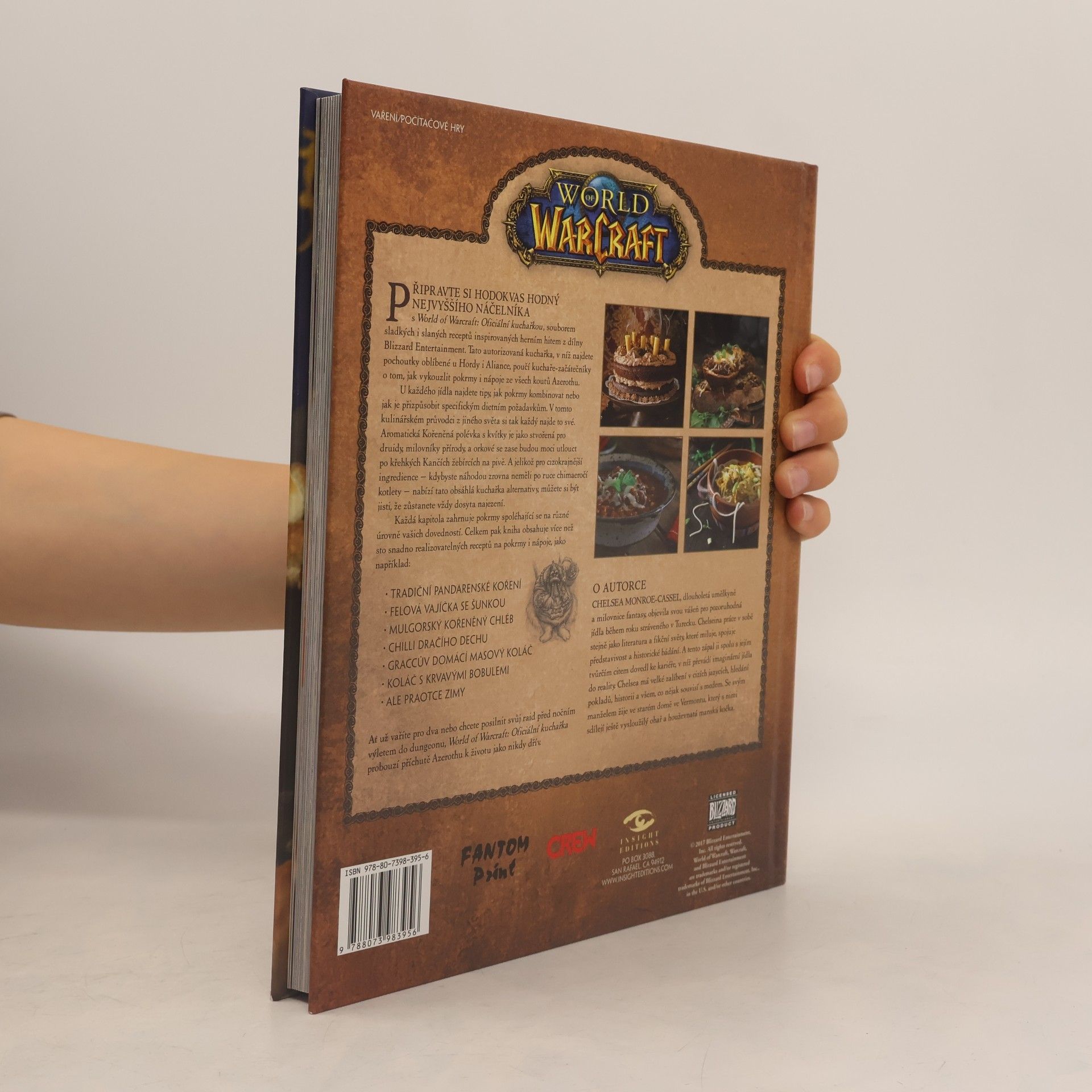 Chelsea Monroe-Cassel World of Warcraft: Oficiální kuchařka