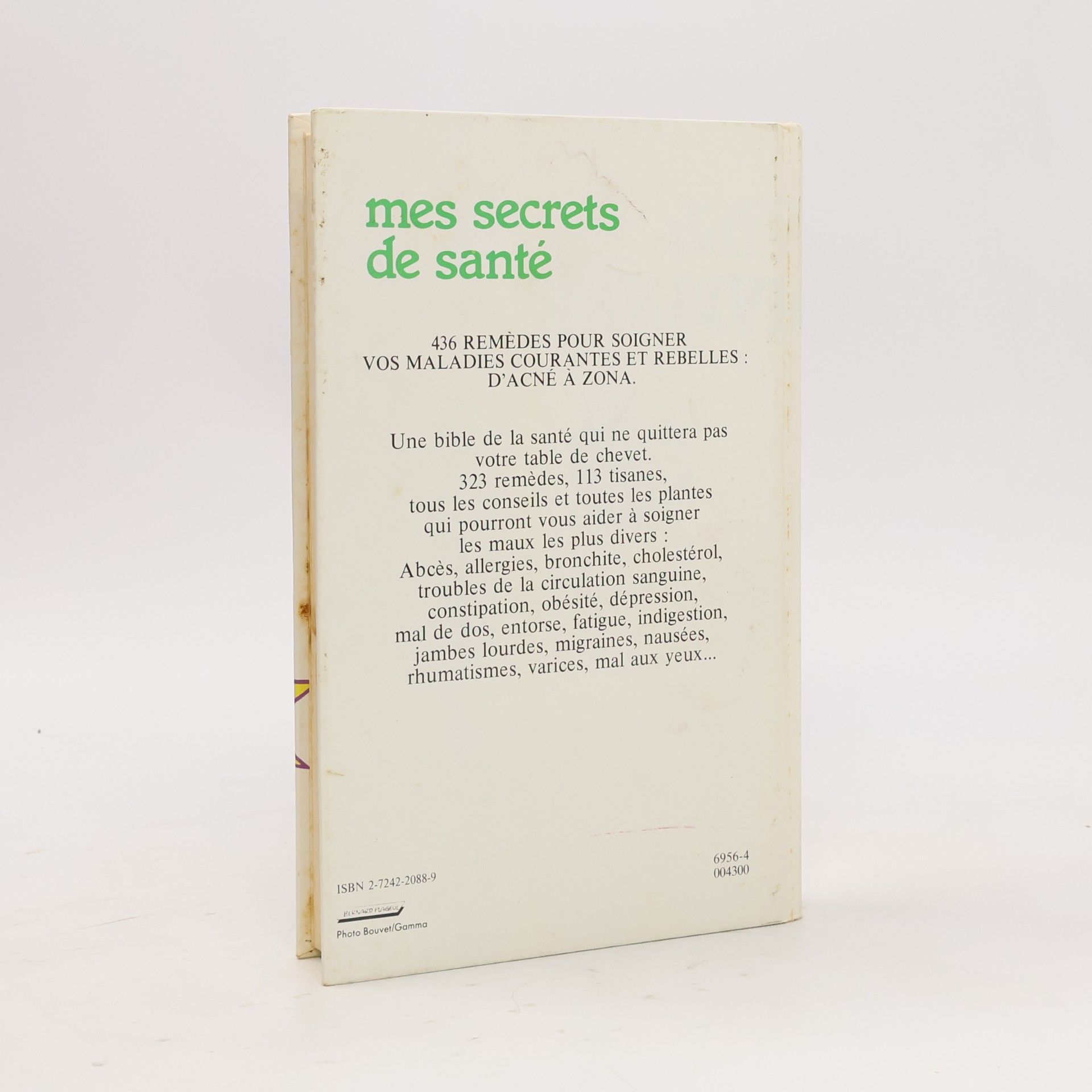 Michel Bontemps Mes secrets de santé par les plantes, tisanes et médecines naturelles