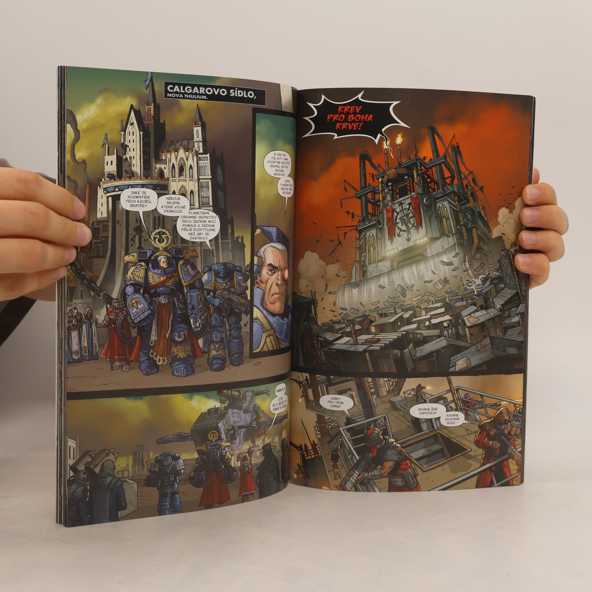 Kieron Gillen Warhammer 40000. Marneus Calgar