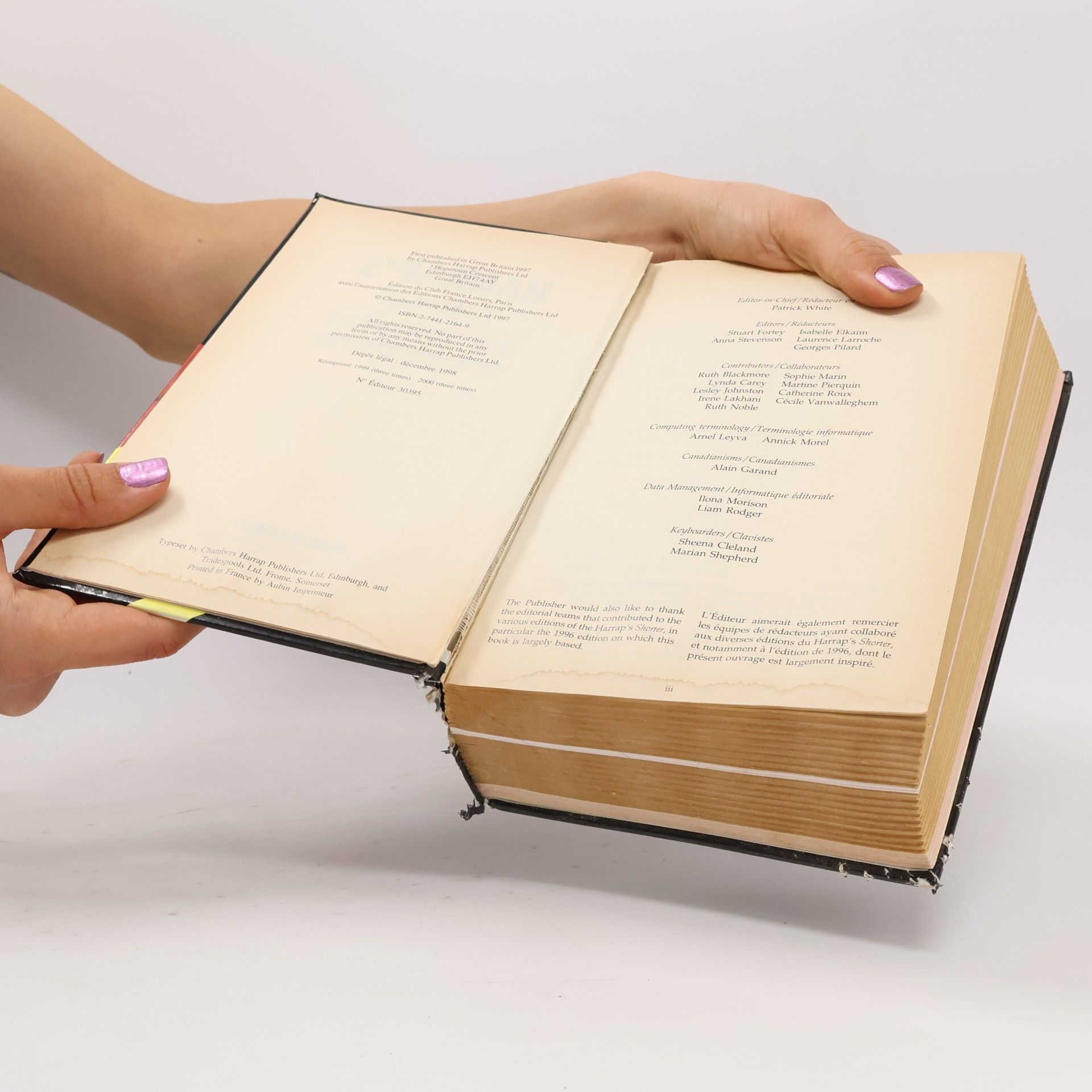 Patrick White Harrap's Compact Dictionnaire