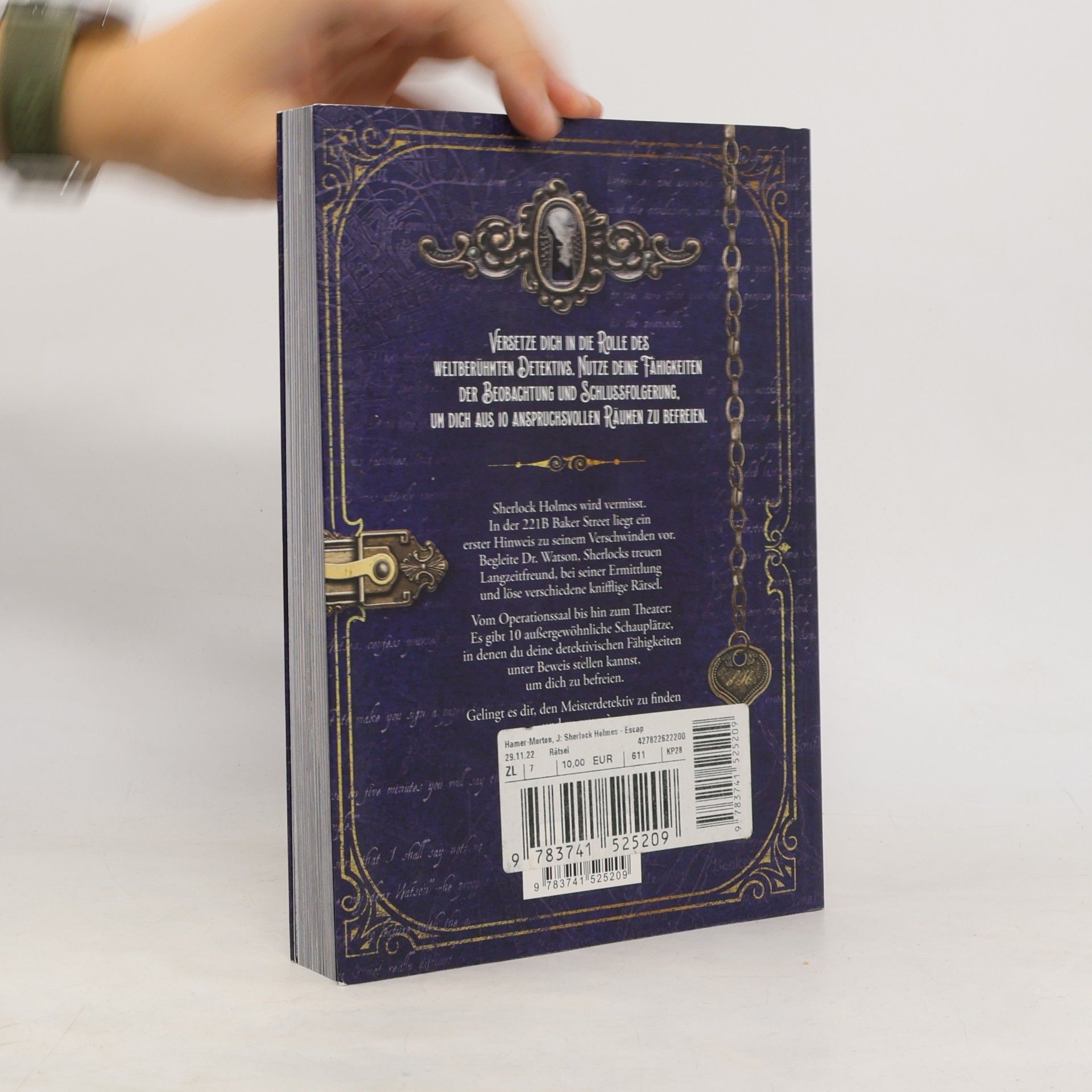 James Hamer-Morton Sherlock Holmes - Escape-Room-Universum