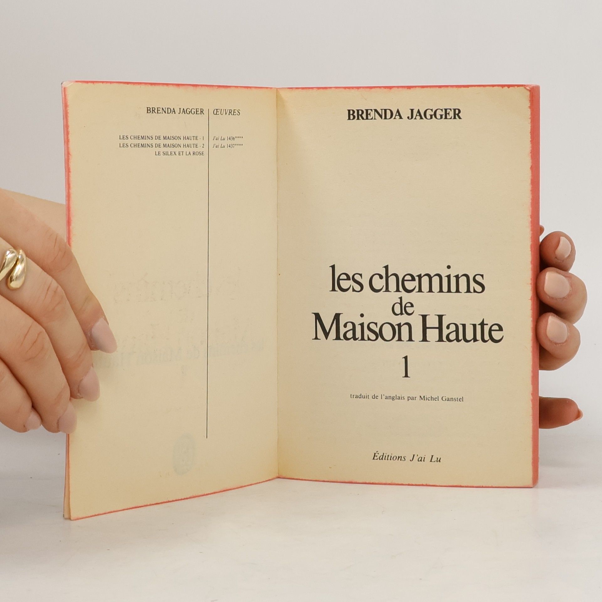 Brenda Jagger Les Chemins de Maison Haute 1