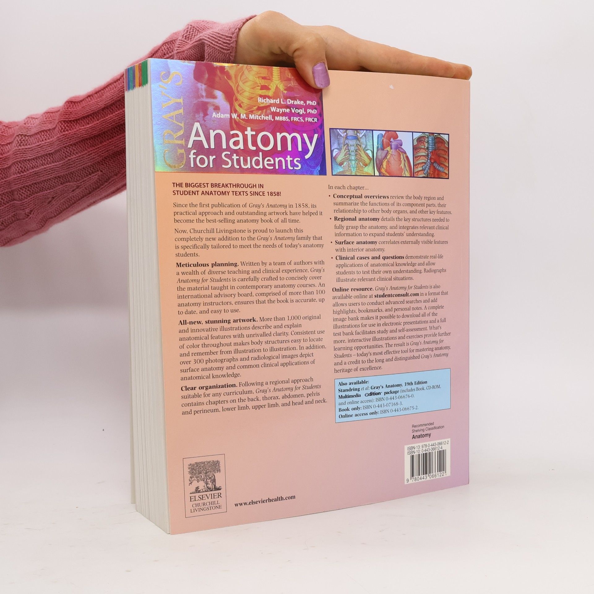 Adam W. M. Mitchell Gray's anatomy for students
