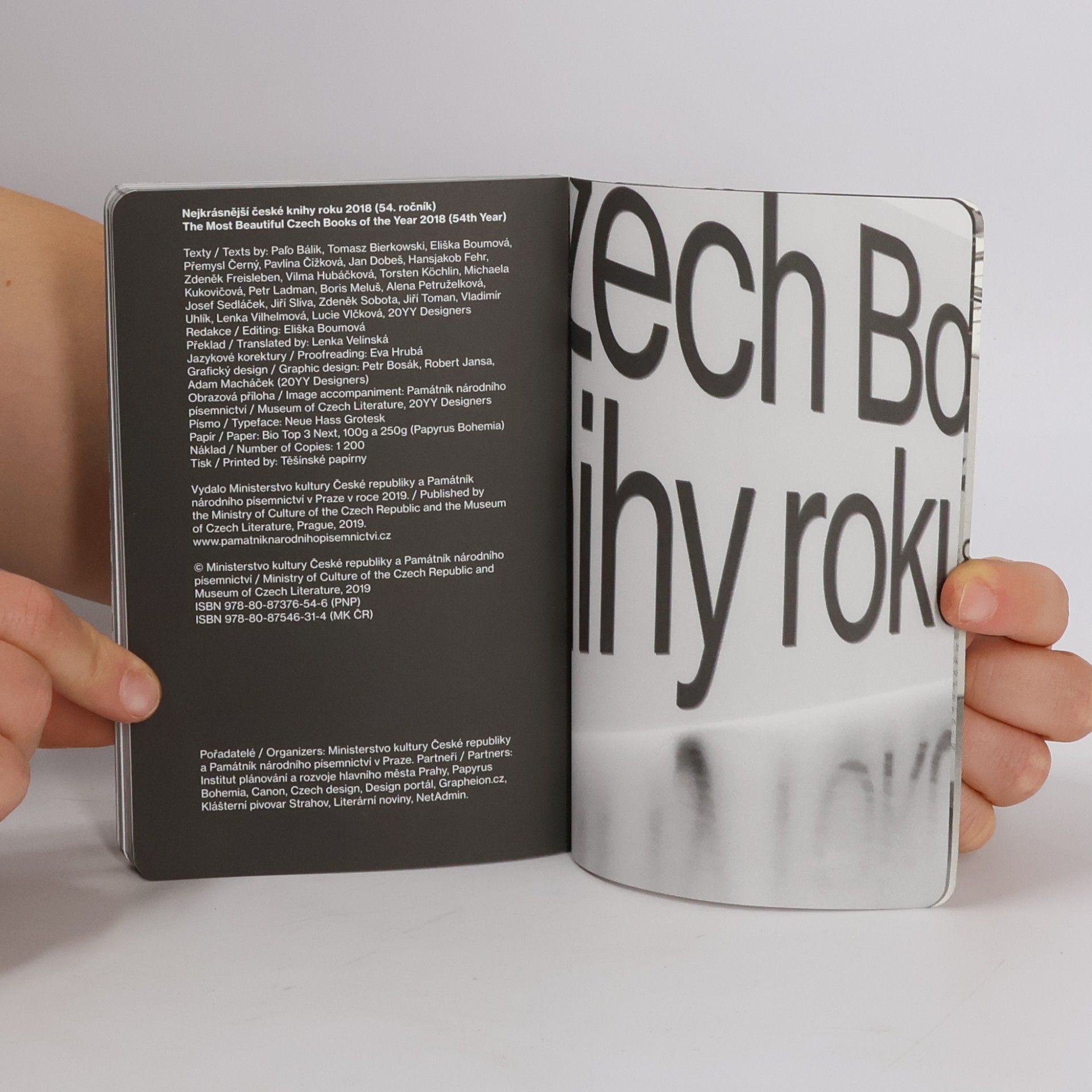 Palo Bálik Nejkrásnější české knihy roku 2018 (54. ročník) / The Most Beautiful Czech Books of the Year 2018 (54th Year)