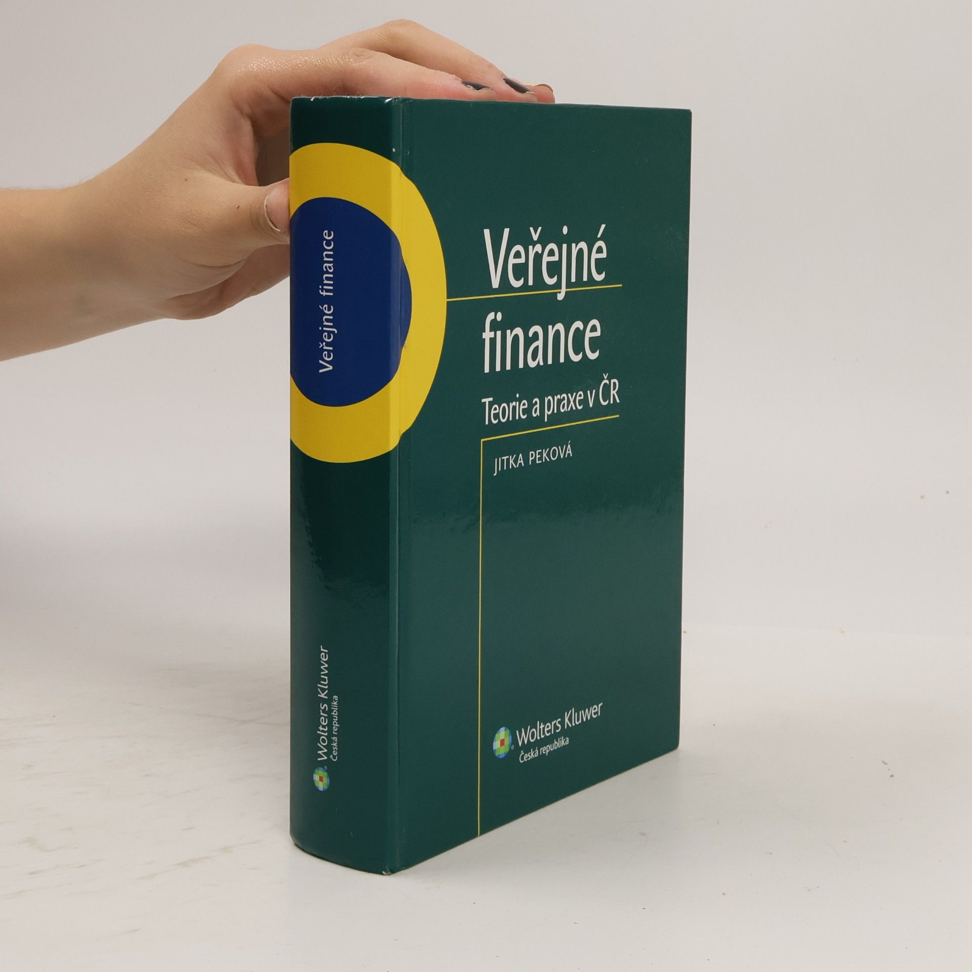 Jitka Peková Veřejné finance