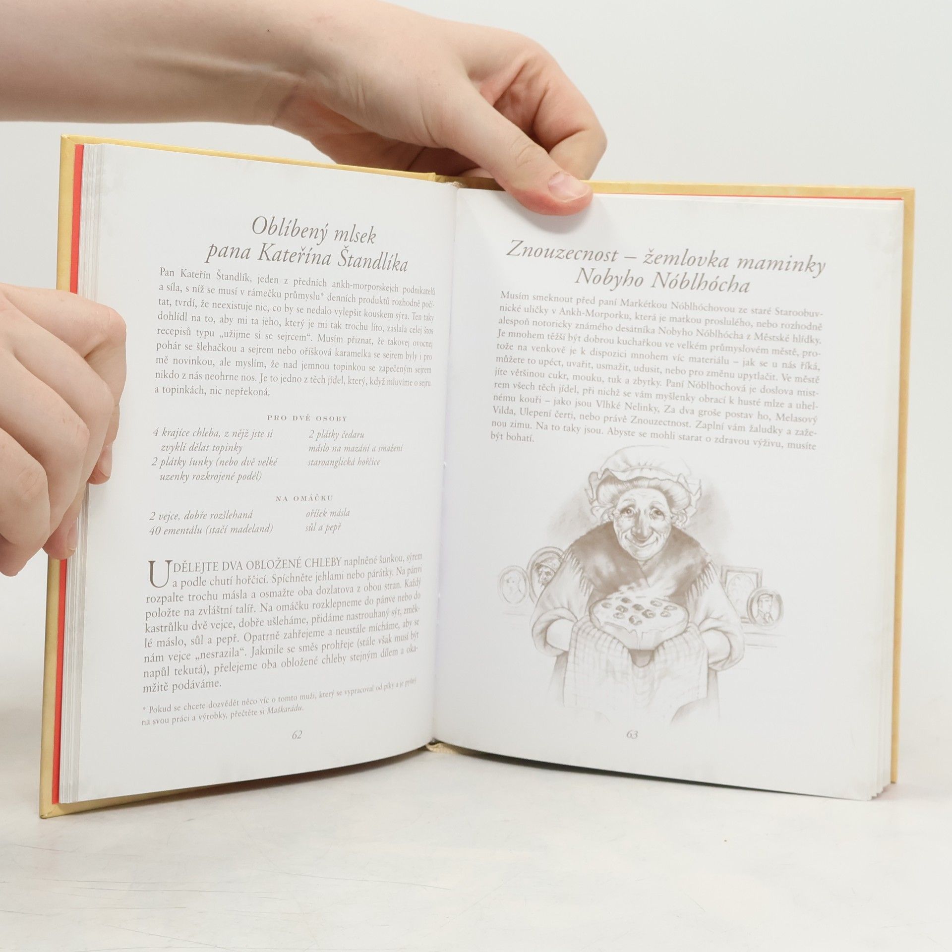 Terry Pratchett Kuchařka stařenky Oggové