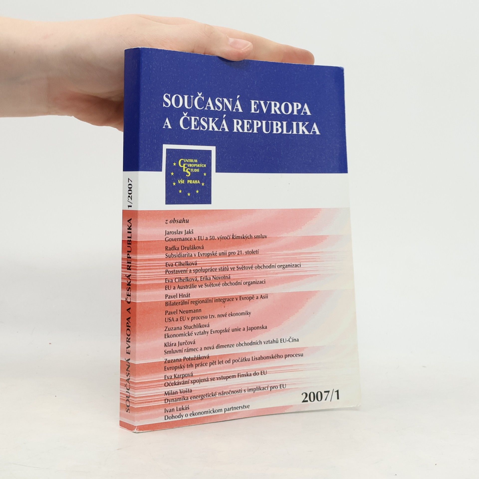 kolektiv Současná Evropa a Česká republika 2007/1