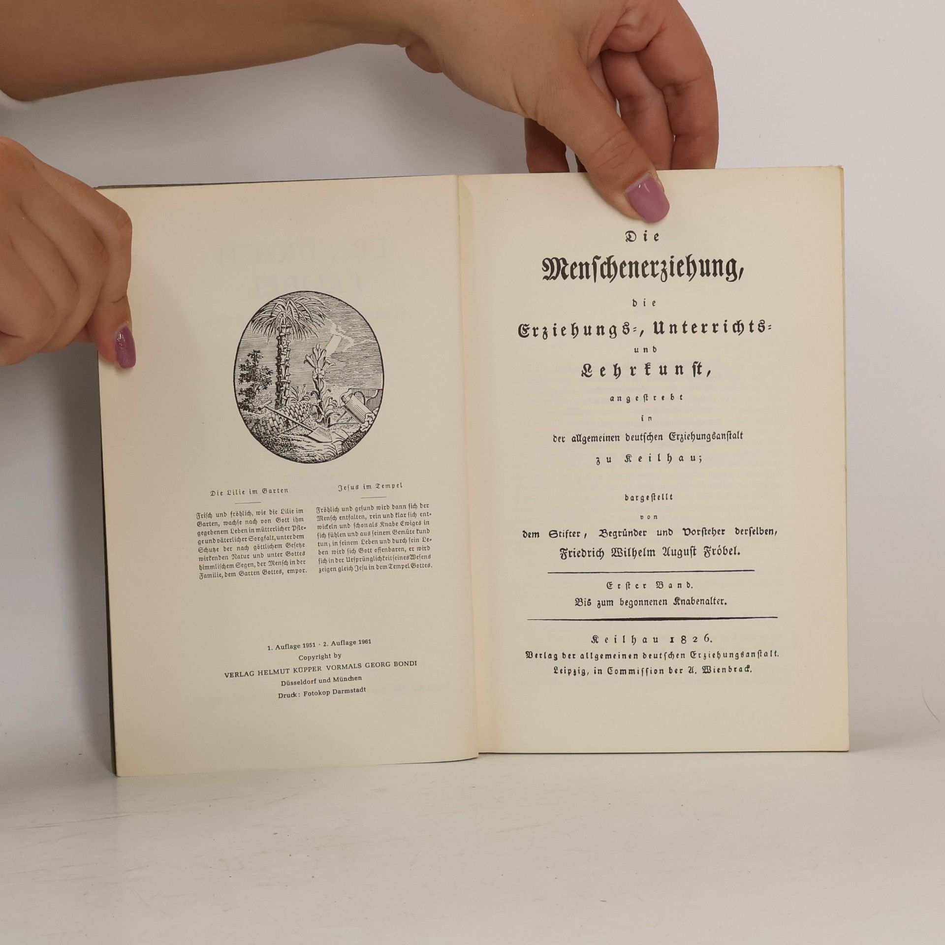 Friedrich Wilhelm August Fröbel Ausgewählte Schriften