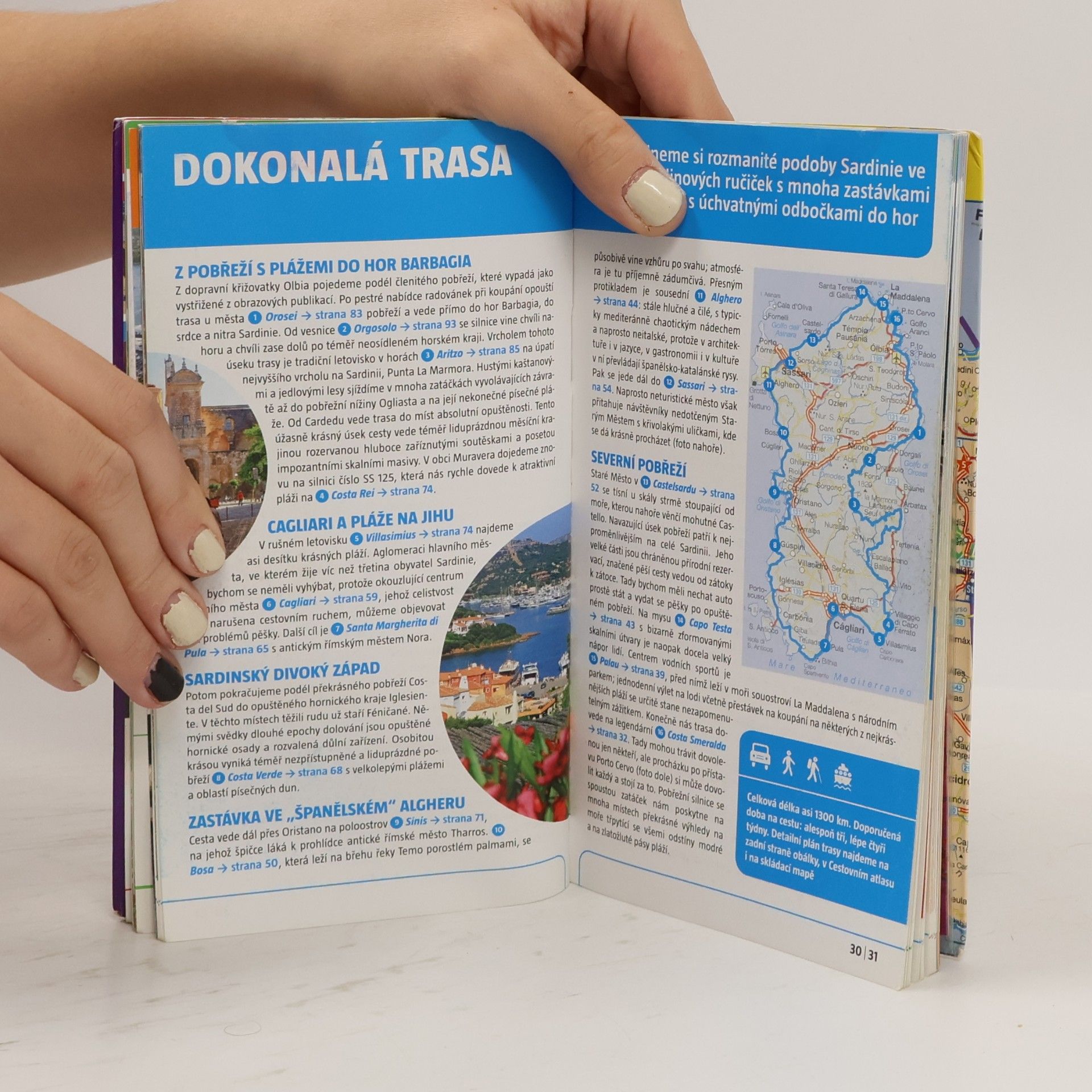 Hans Bausenhardt Sardinie : doporučené tipy : [se skládací mapou a cestovním atlasem]