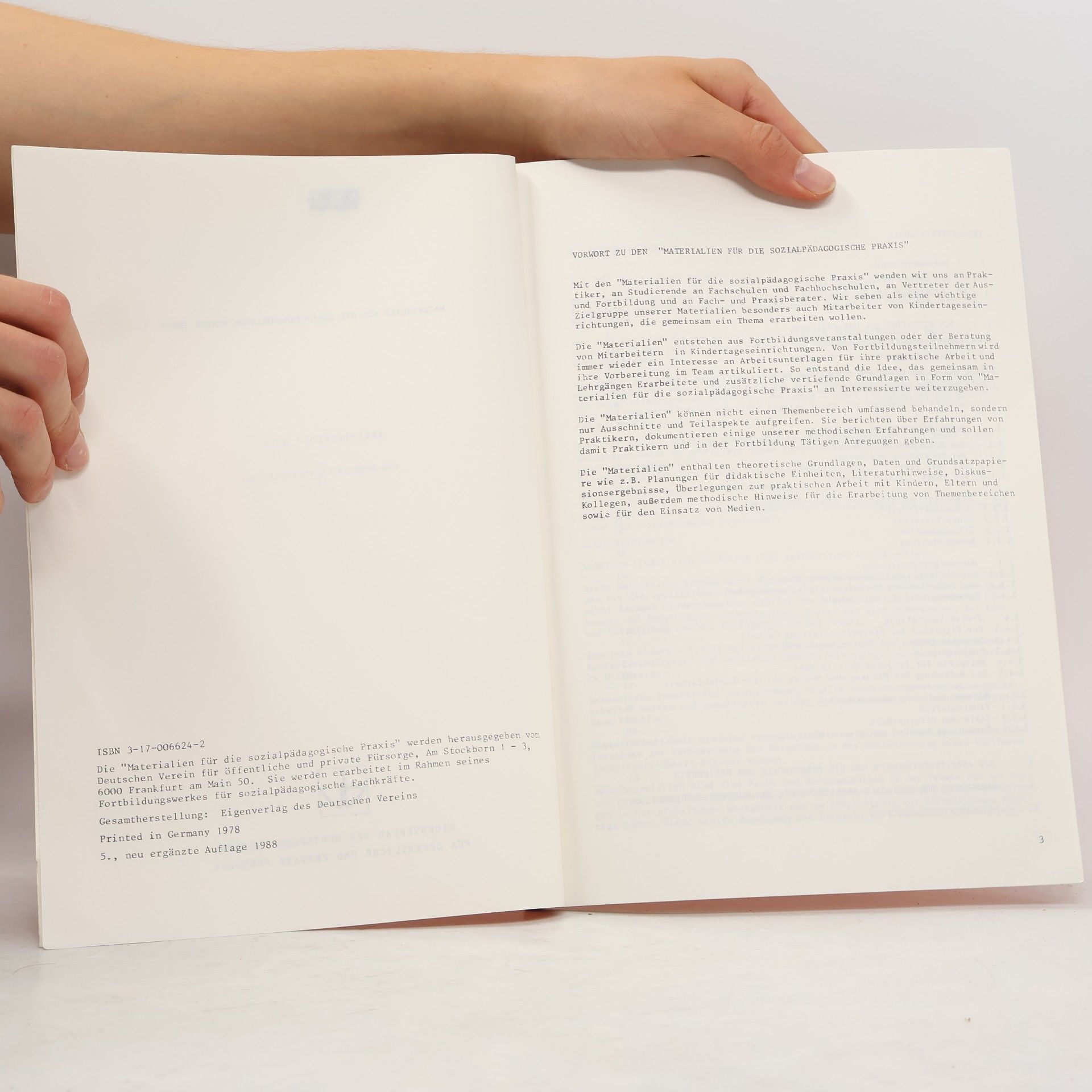 Angelika Ehrhardt-Kramer Schriften des Deutschen Vereins für öffentliche und private Fürsorge / Grosse Reihe II - Materialien für die Sozialpädagogische Praxis - 3: Arbeitsfeld Hort