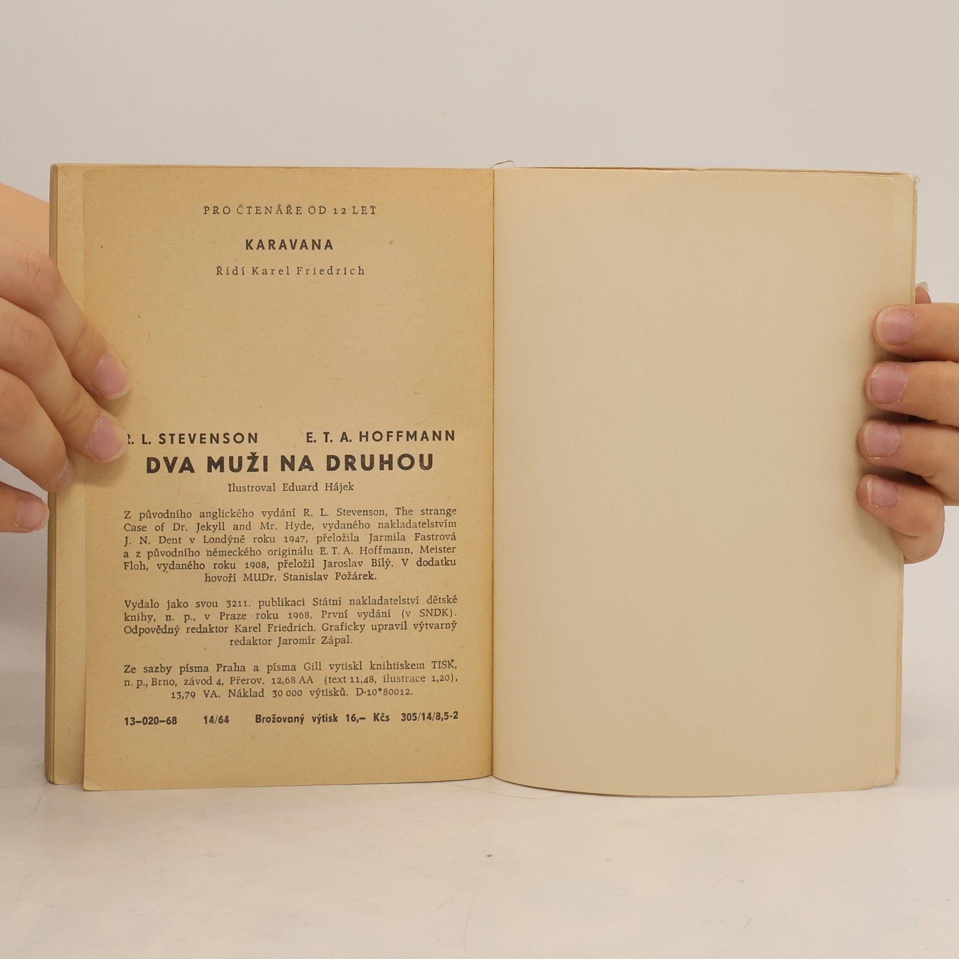 Robert Louis Stevenson Dva muži na druhou