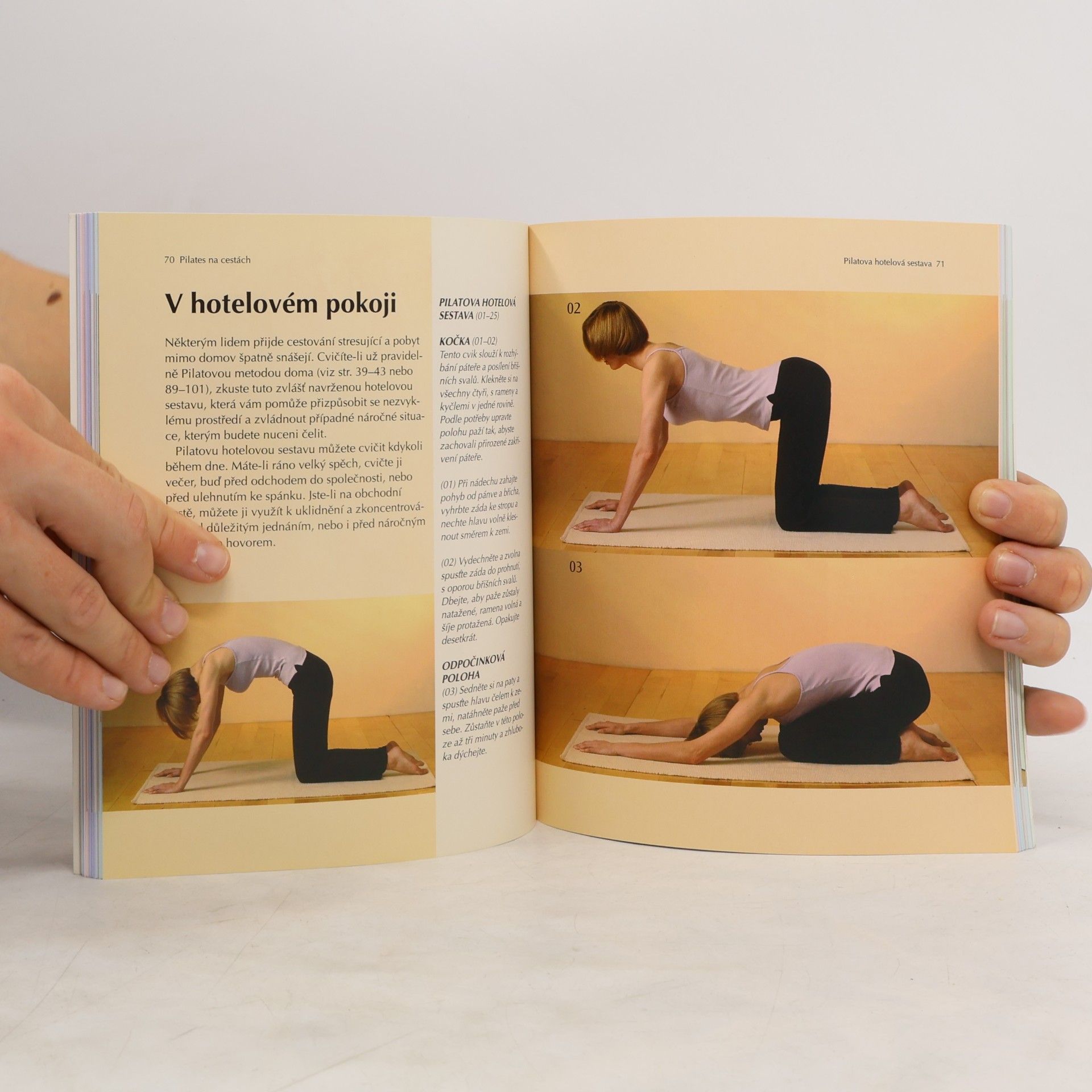 Alan Herdman Pilates praktický obrazový průvodce