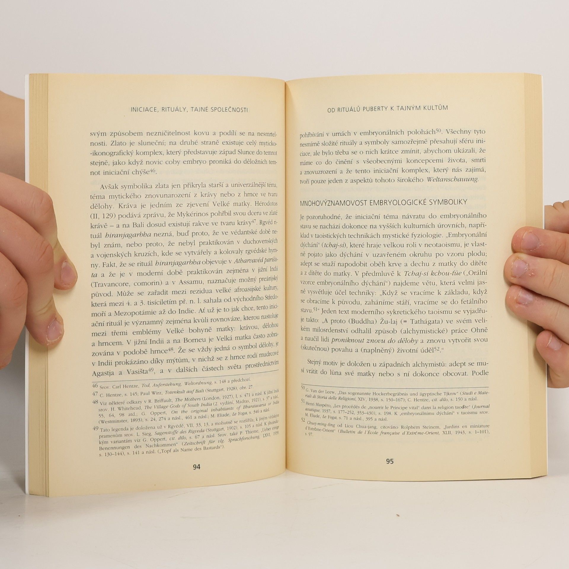 Mircea Eliade Iniciace, rituály, tajné společnosti