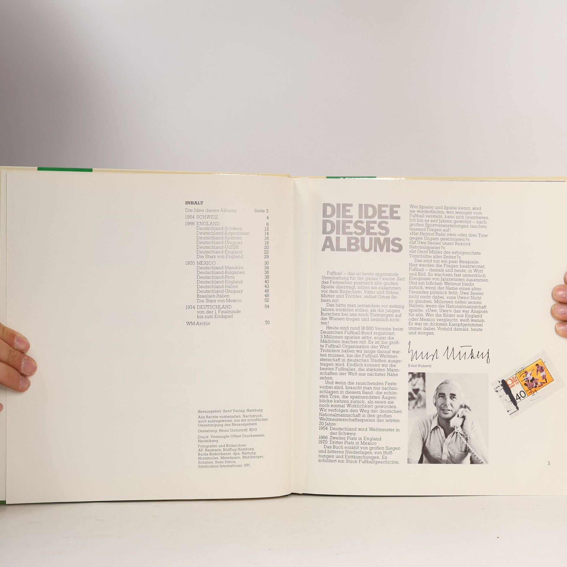 Ernst Huberty Die Fußball Weltmeisterschaften 1966-1970-1974