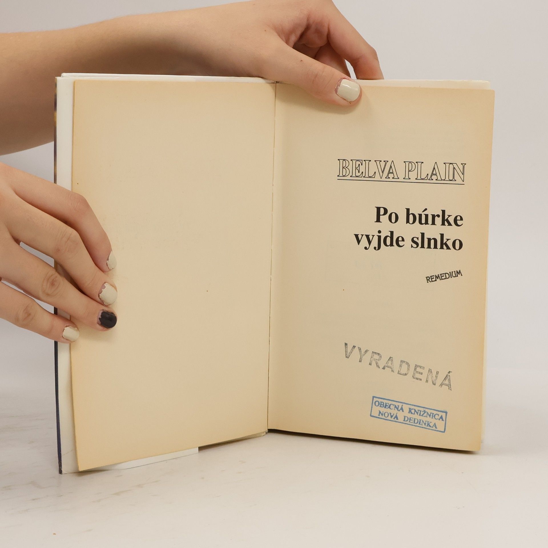 Belva Plain Po búrke vyjde slnko
