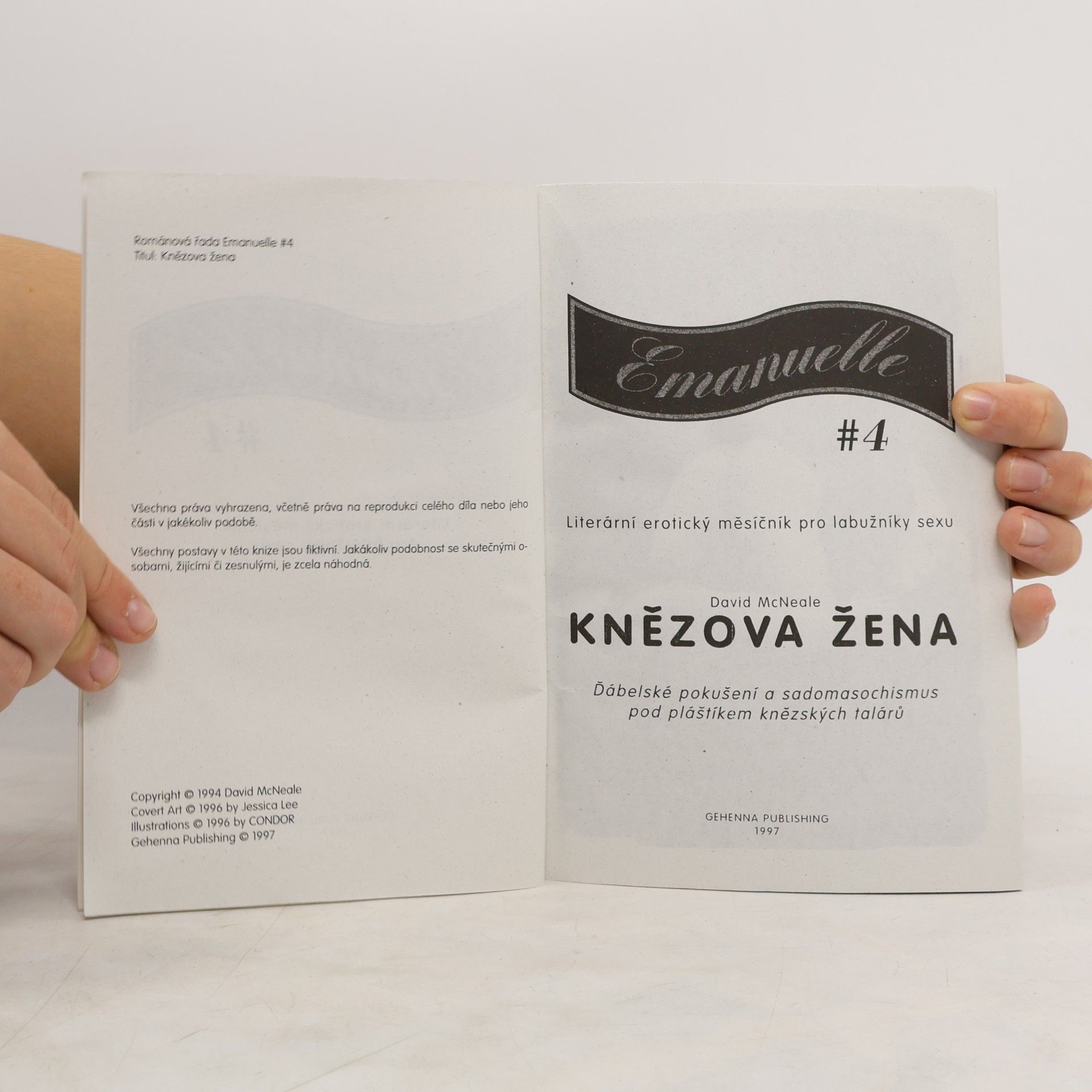 David McNeale Emanuelle, č. 4. Knězova žena