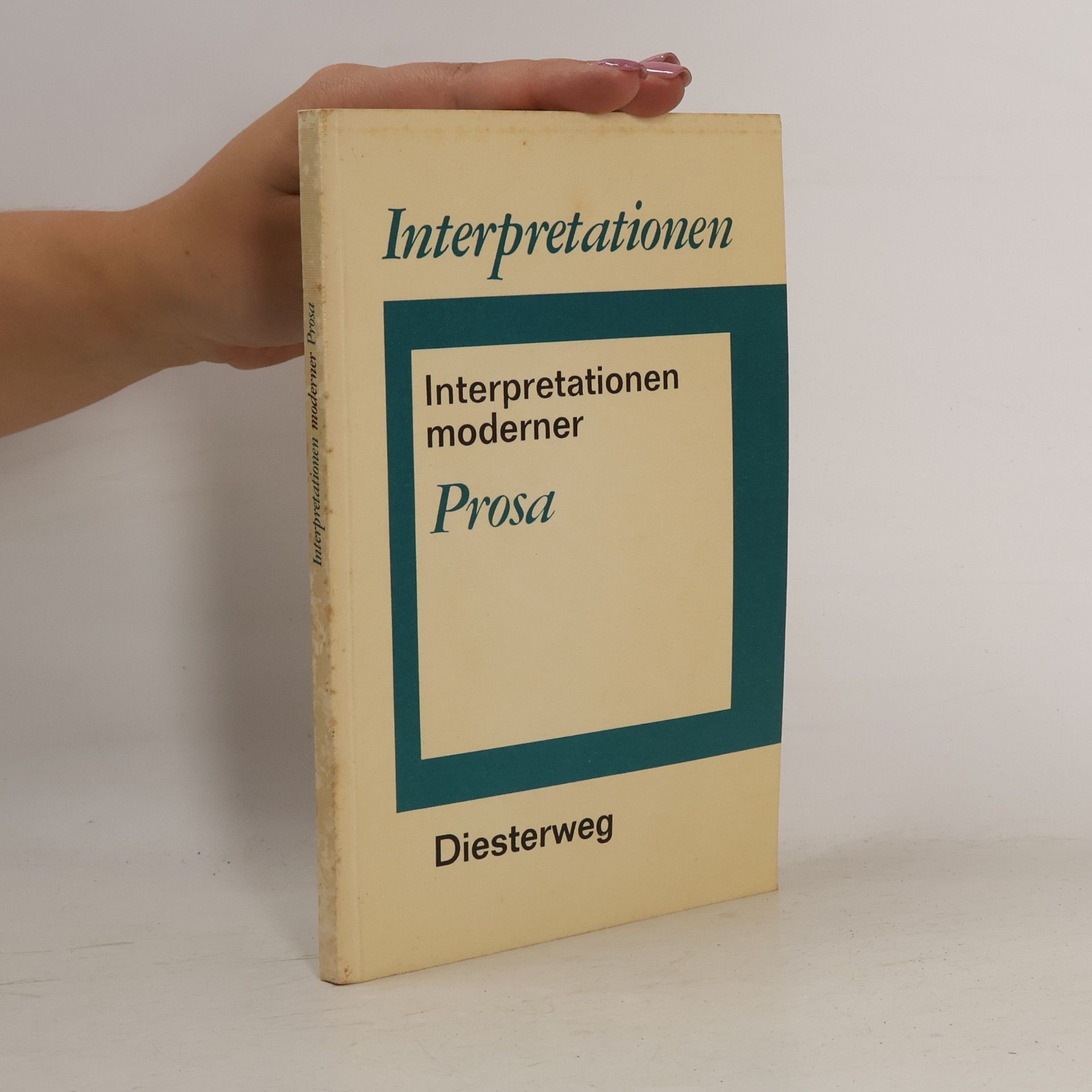 Autorenkollektiv Interpretationen moderner Prosa