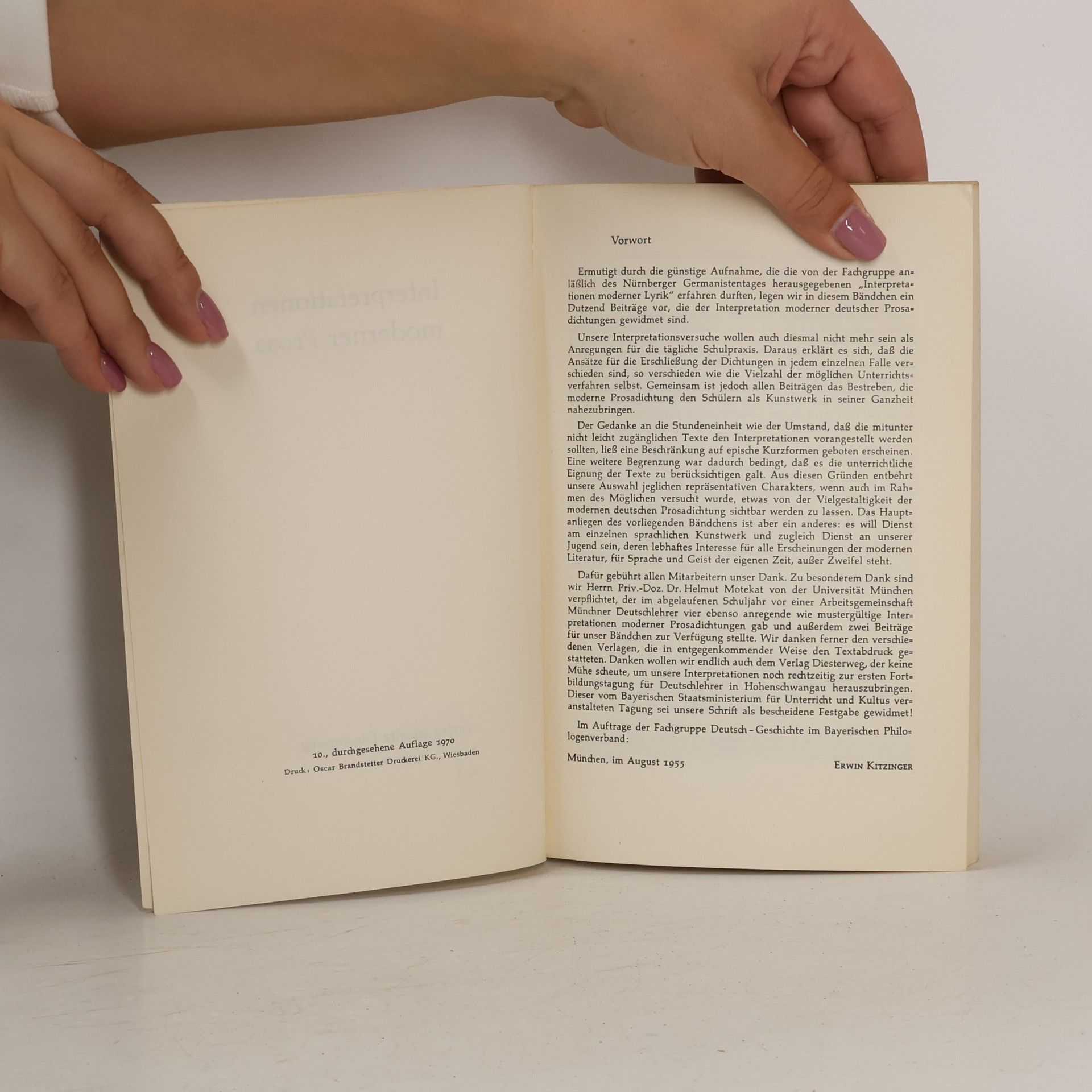 Autorenkollektiv Interpretationen moderner Prosa