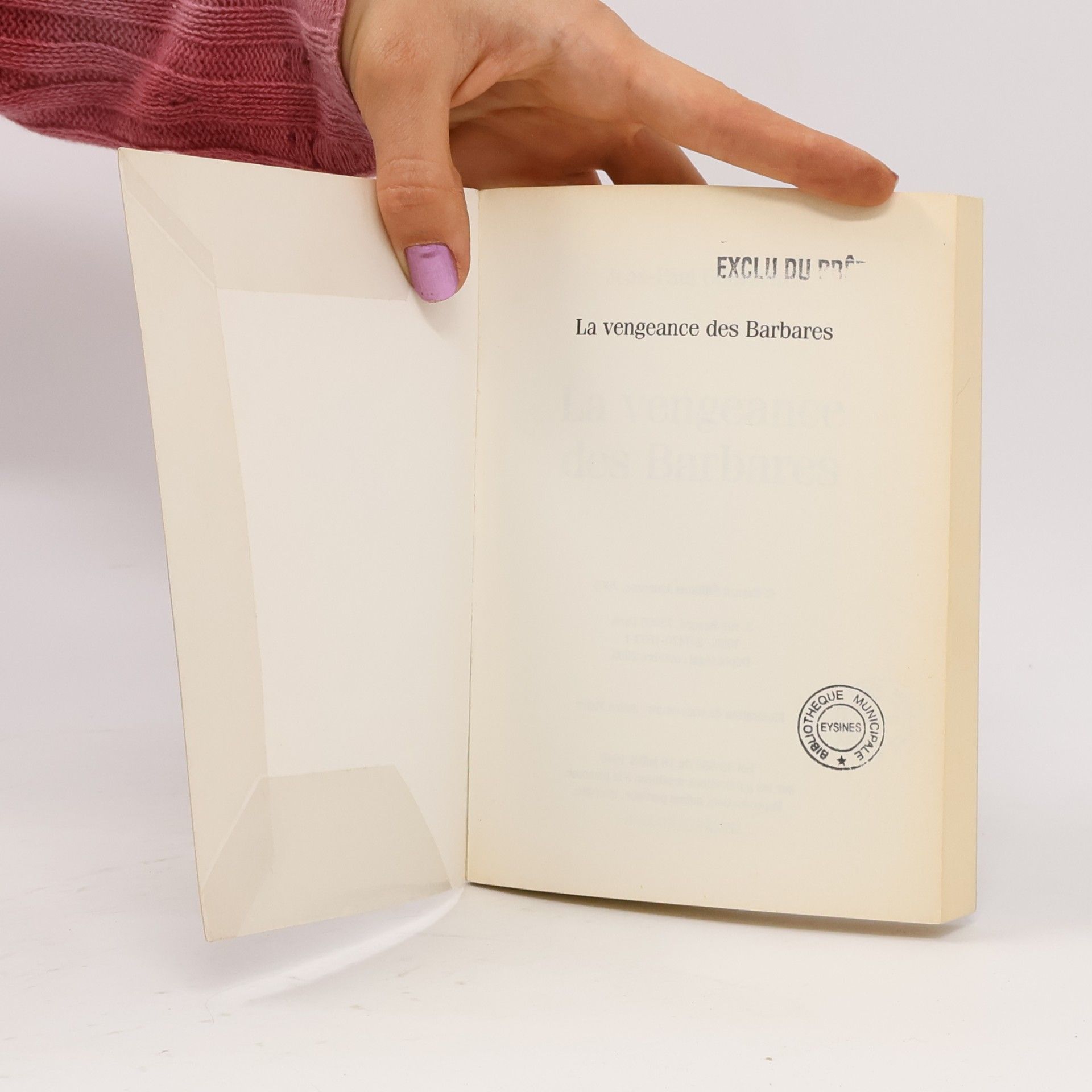 Jean-Paul Gourévitch Poche - 167: La vengeance des Barbares