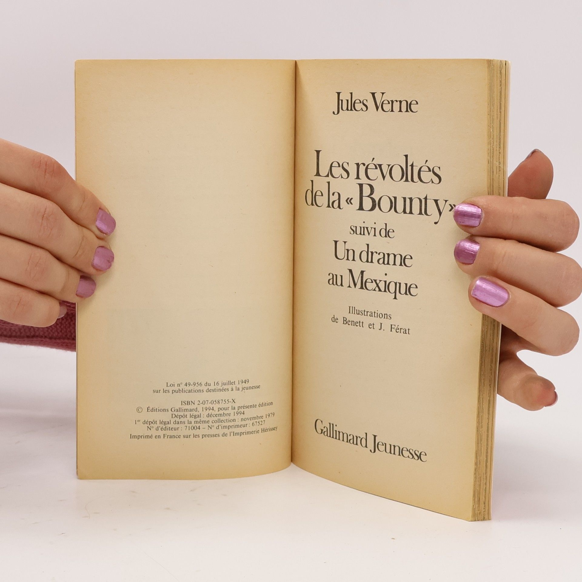 Jules Verne Les révoltés de la "Bounty"