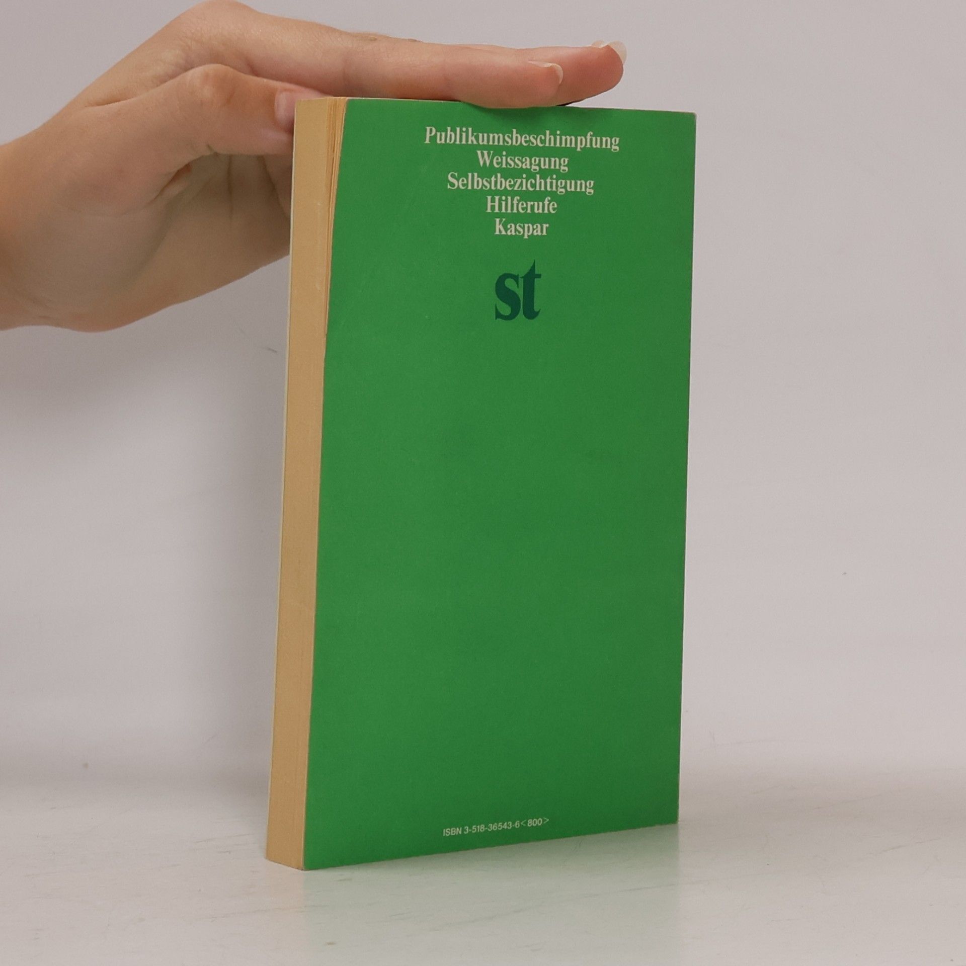 Peter Handke Stücke 1