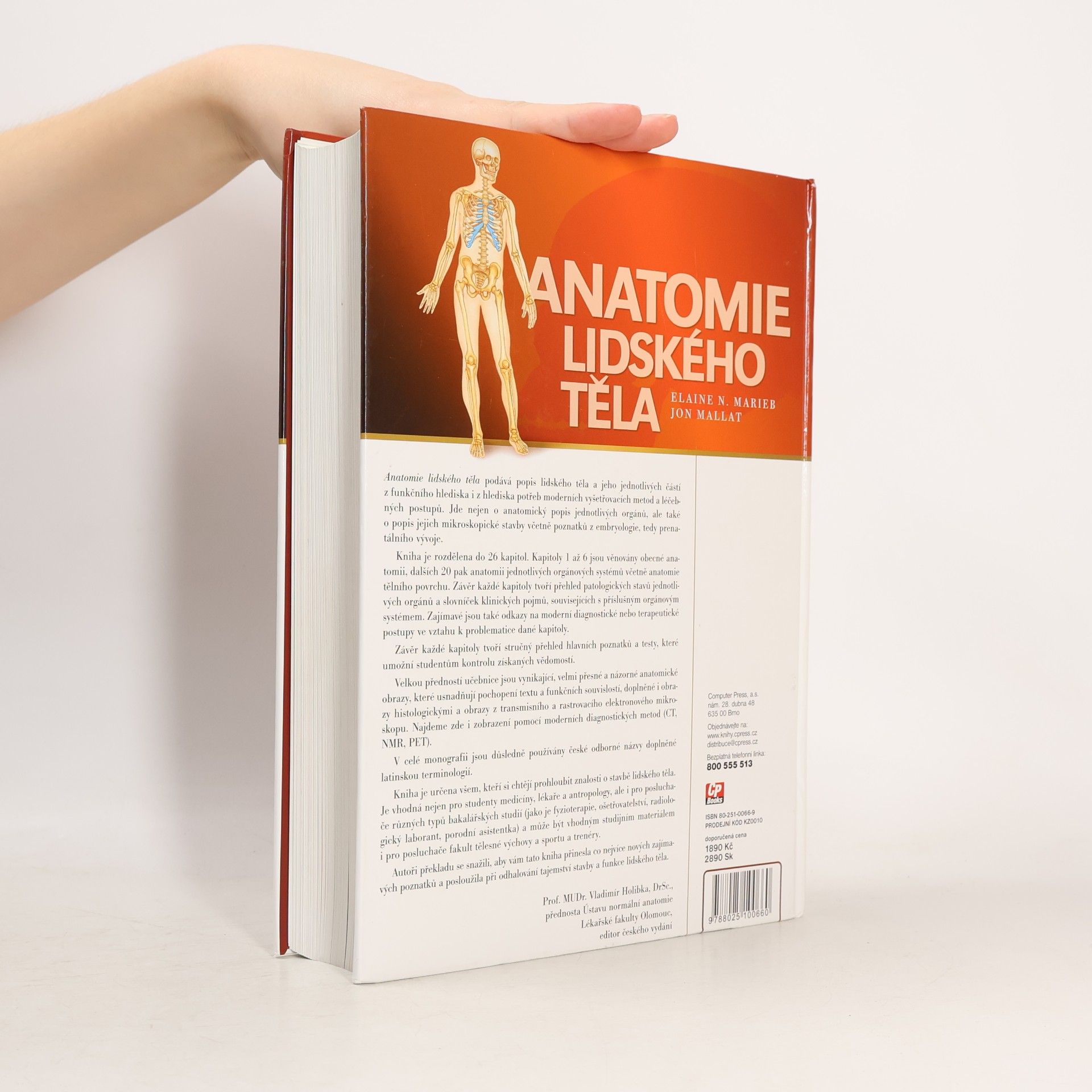 Elaine Nicpon Marieb Anatomie lidského těla