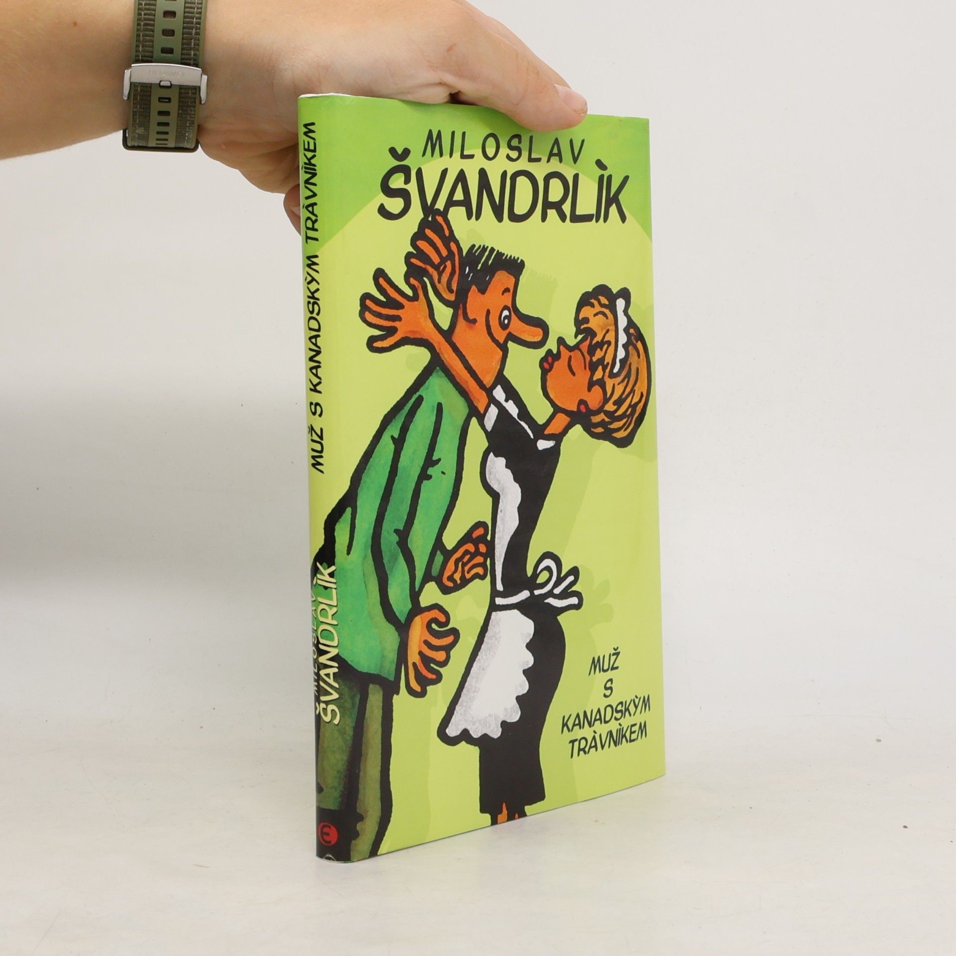 Miloslav Švandrlík Muž s kanadským trávníkem