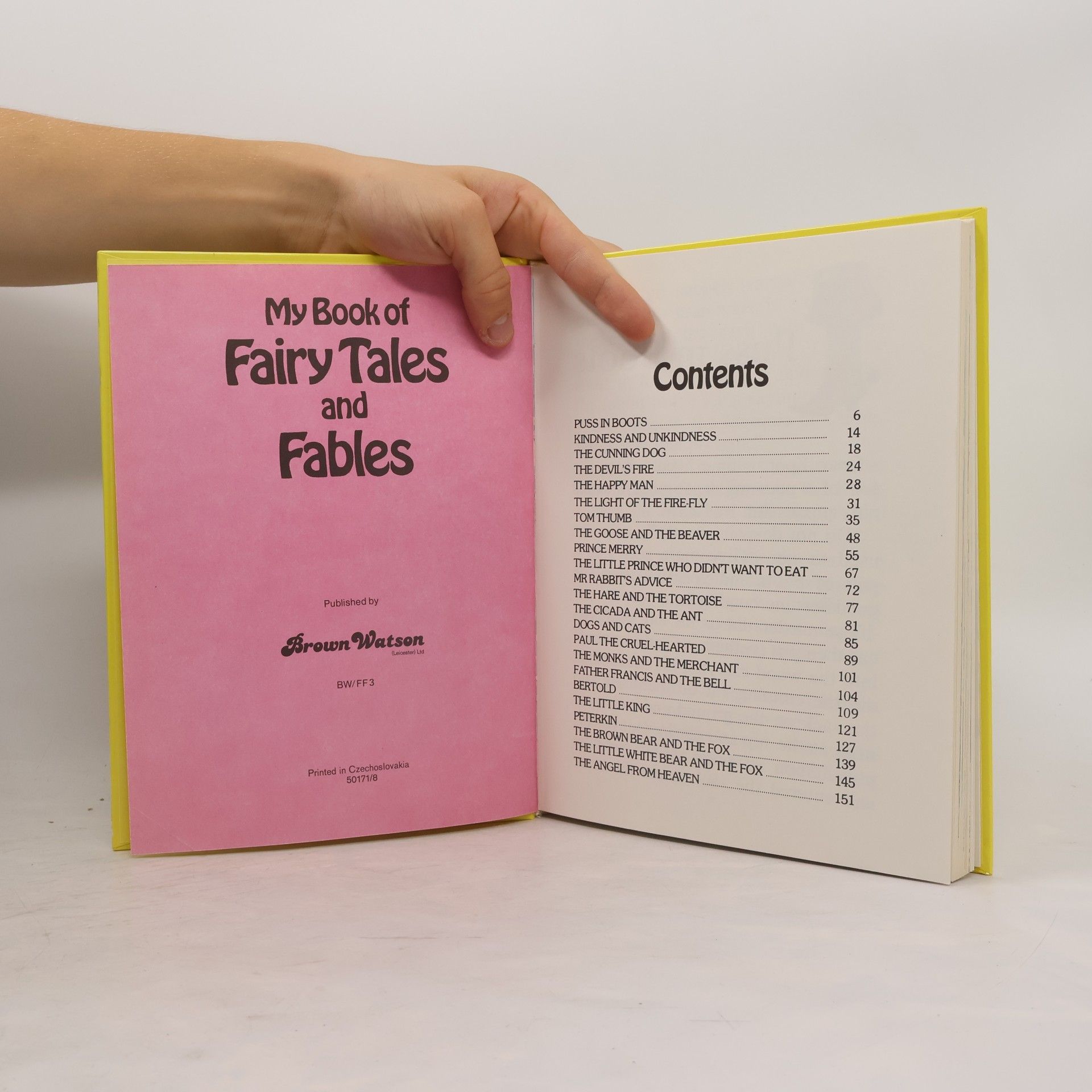 Brown Watson My book of Fairytales and Fables