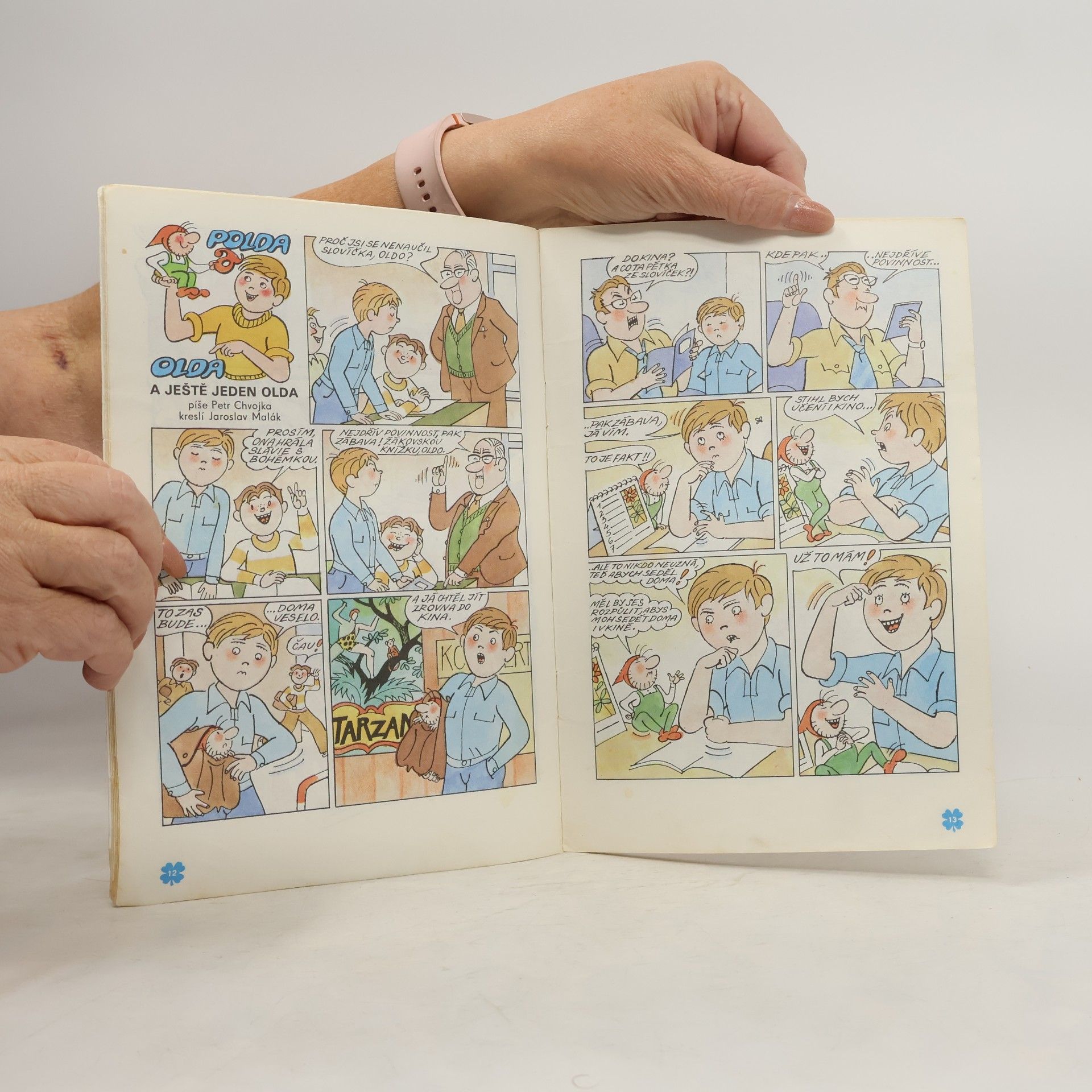Various authors Čtyřlístek 135. Zámek bez klíče
