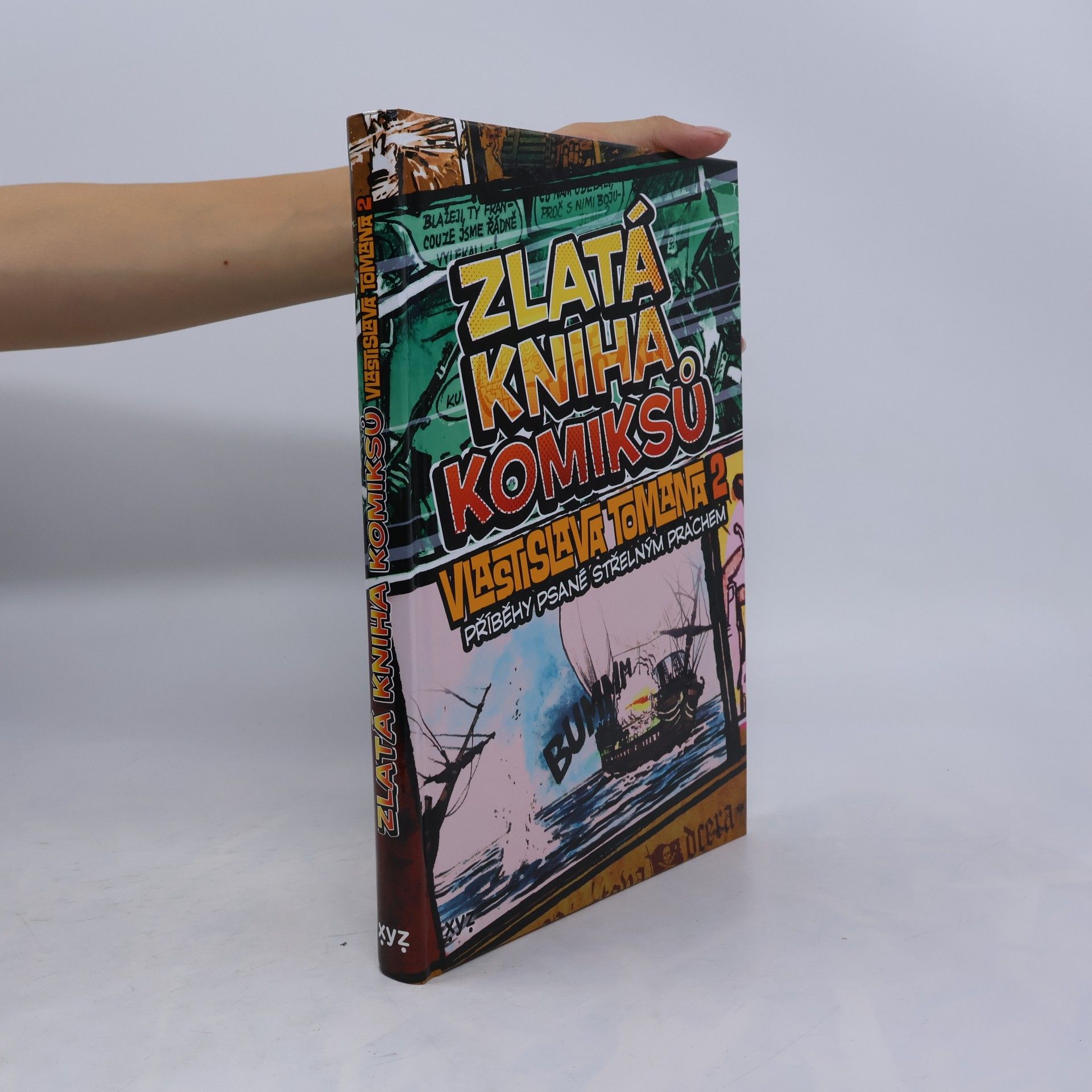 Vlastislav Toman Zlatá kniha komiksů Vlastislava Tomana 2