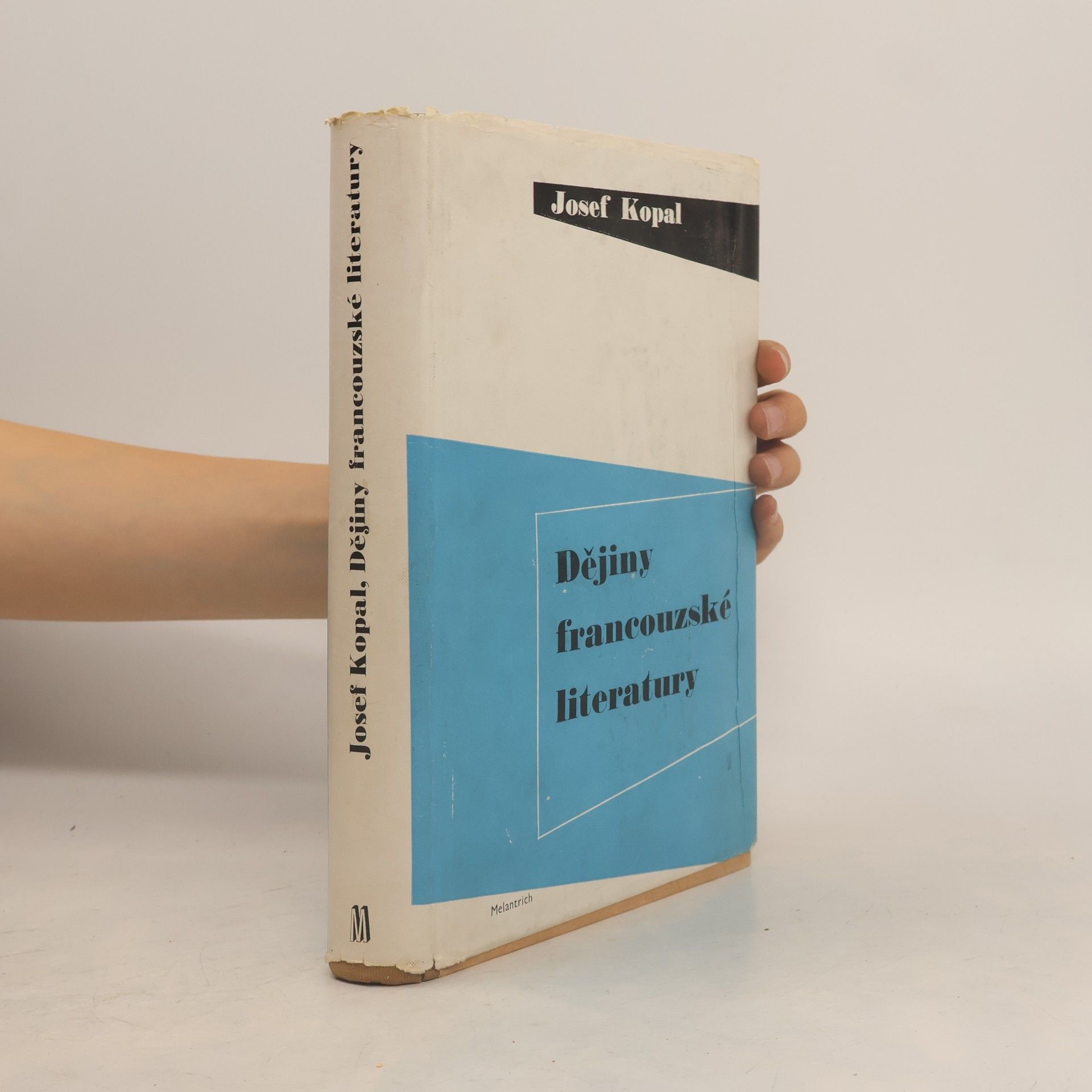 Josef Kopal Dějiny francouzské literatury
