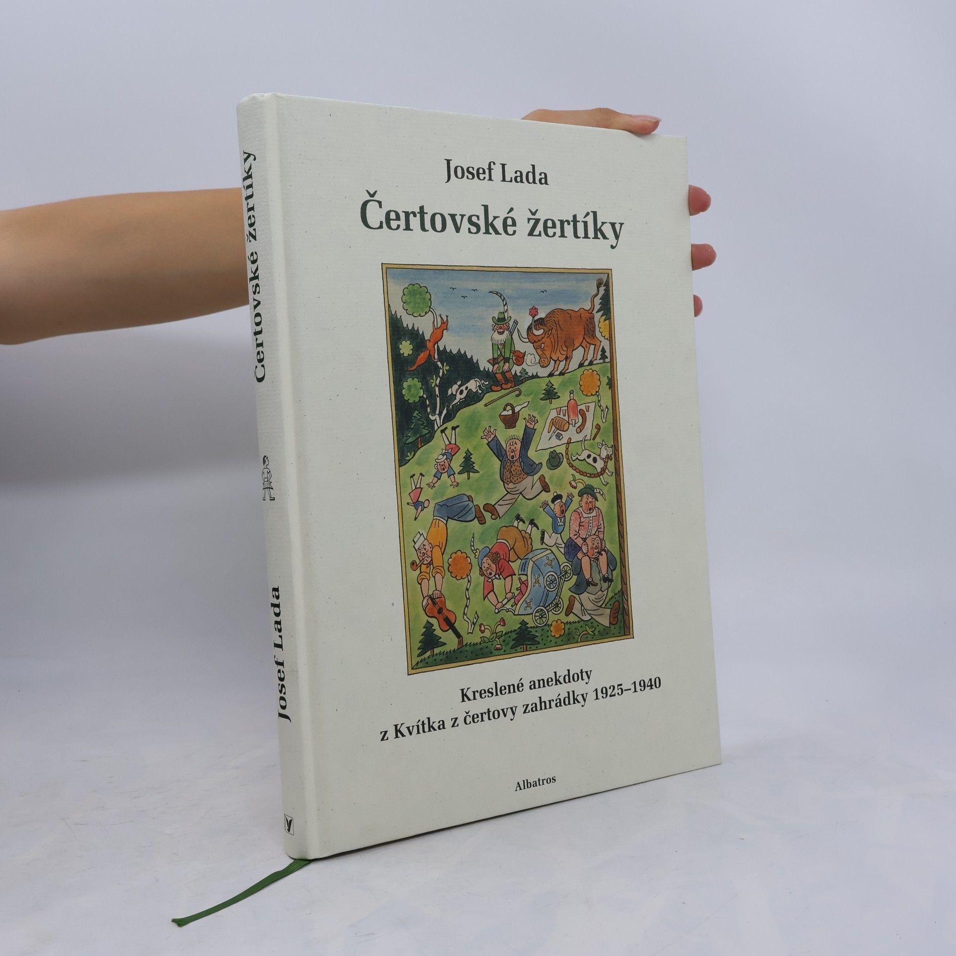 Tomáš Prokůpek Čertovské žertíky: Kreslené anekdoty z Kvítka z čertovy zahrádky 1925–1940