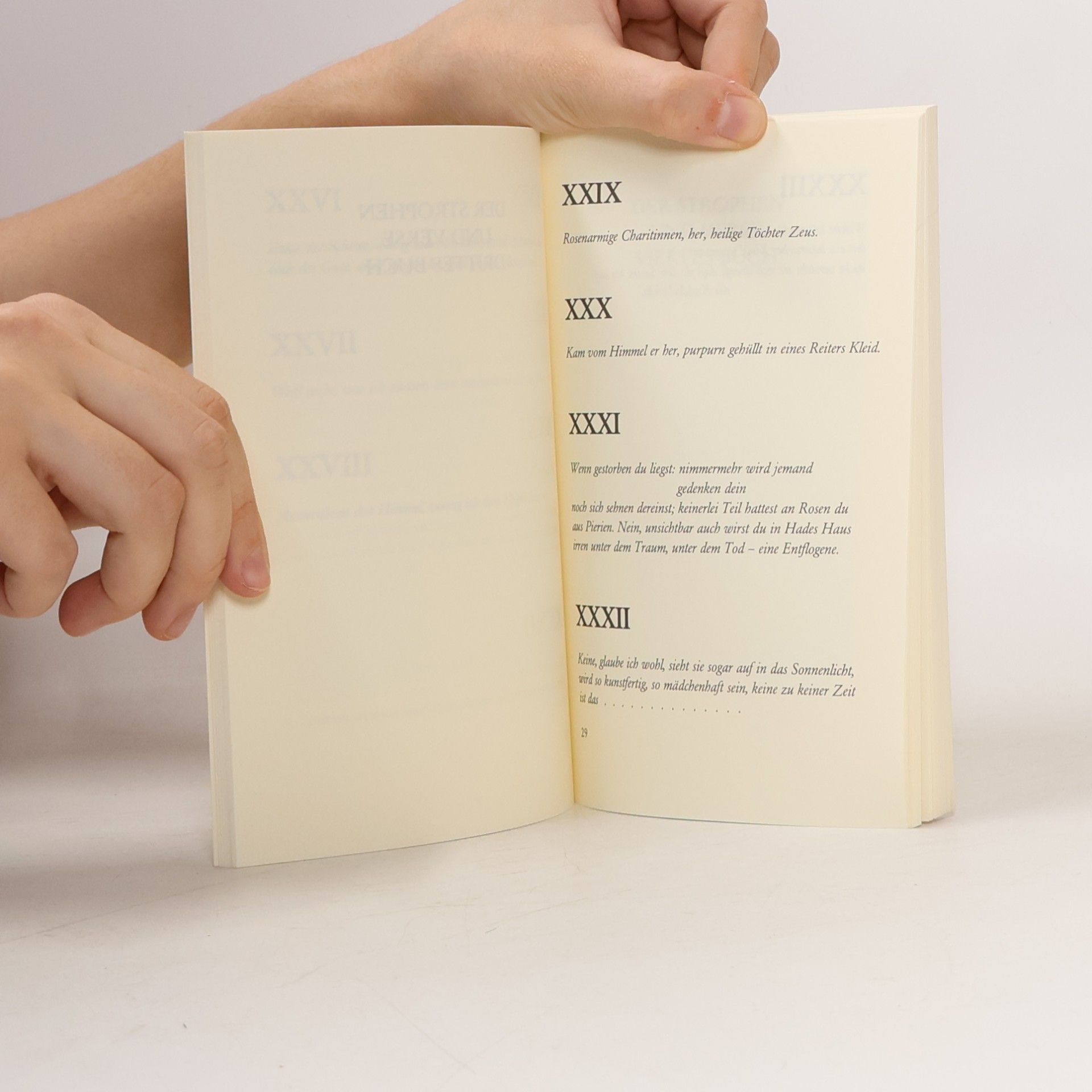 Sapfo Strophen und Verse