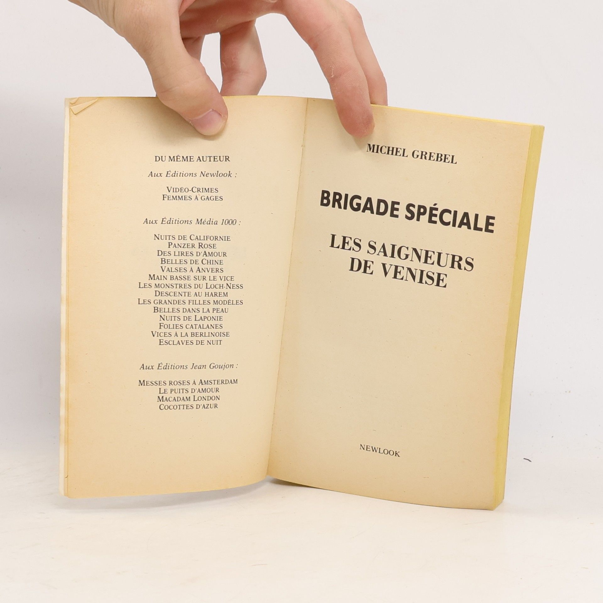 Michel Grebel Brigade Spéciale