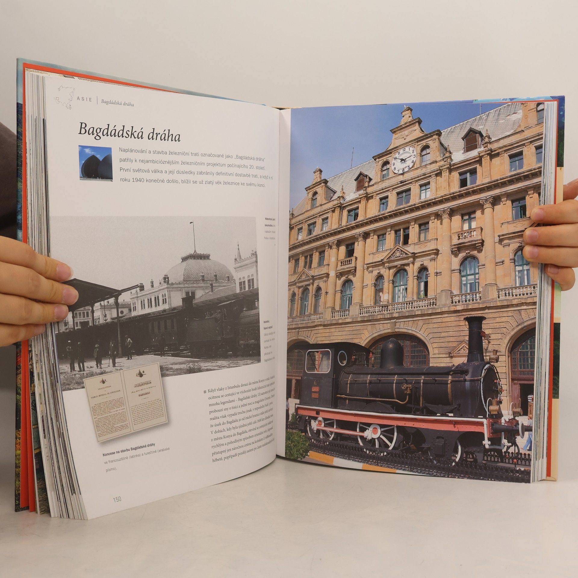 Werner Schabert Obrazový atlas. Železnice