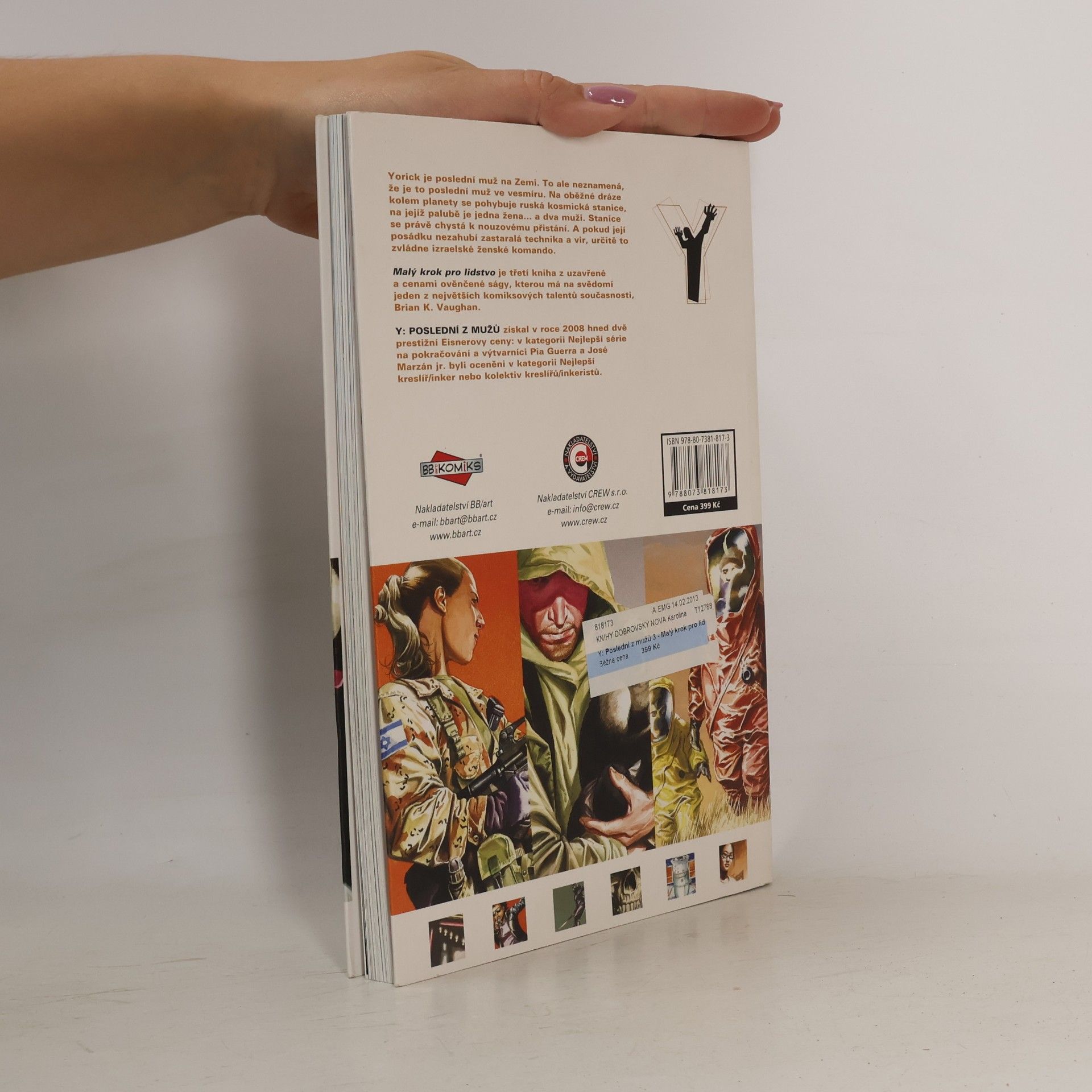 Brian K. Vaughan Y: poslední z mužů - Malý krok pro lidstvo