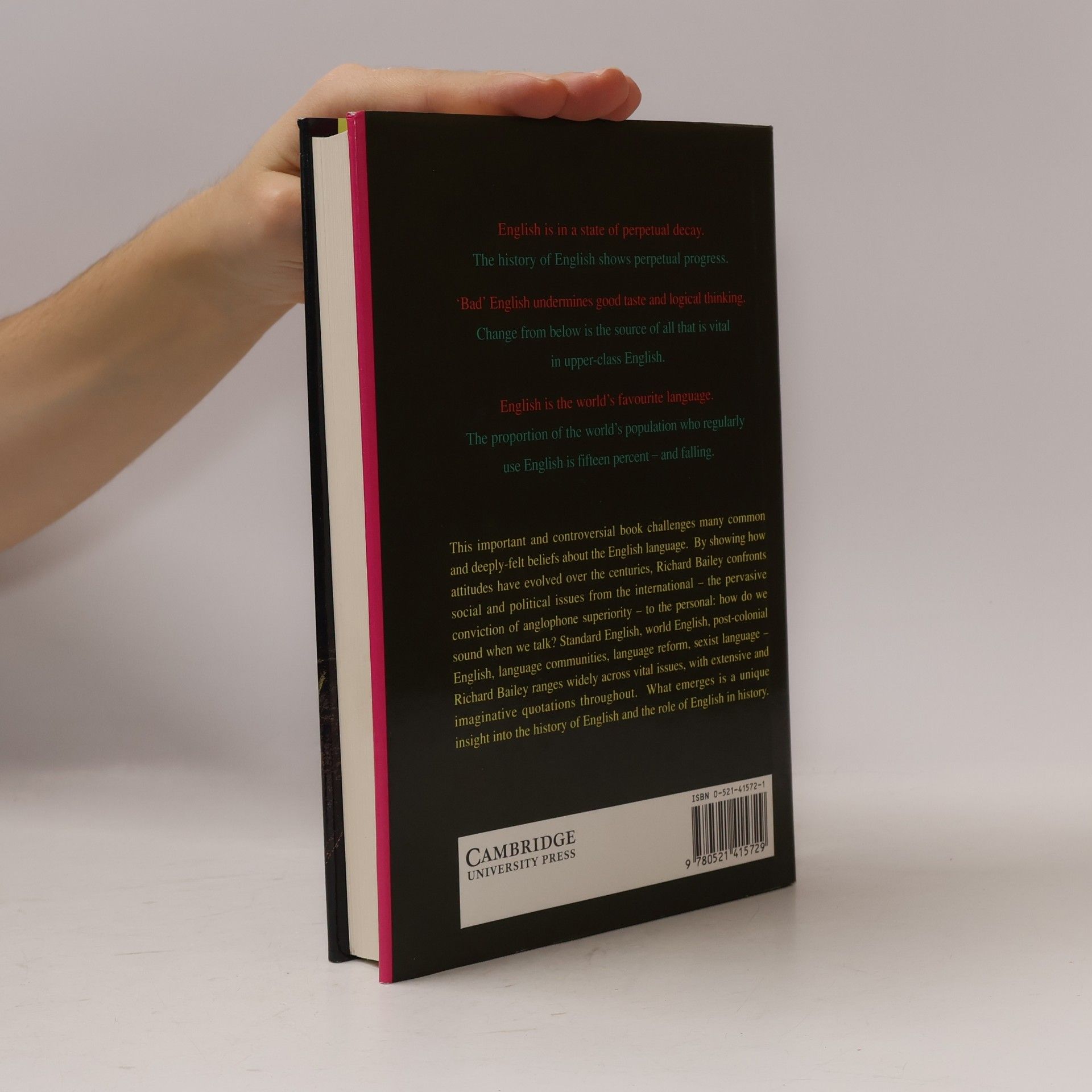 Richard W. Bailey Images of English