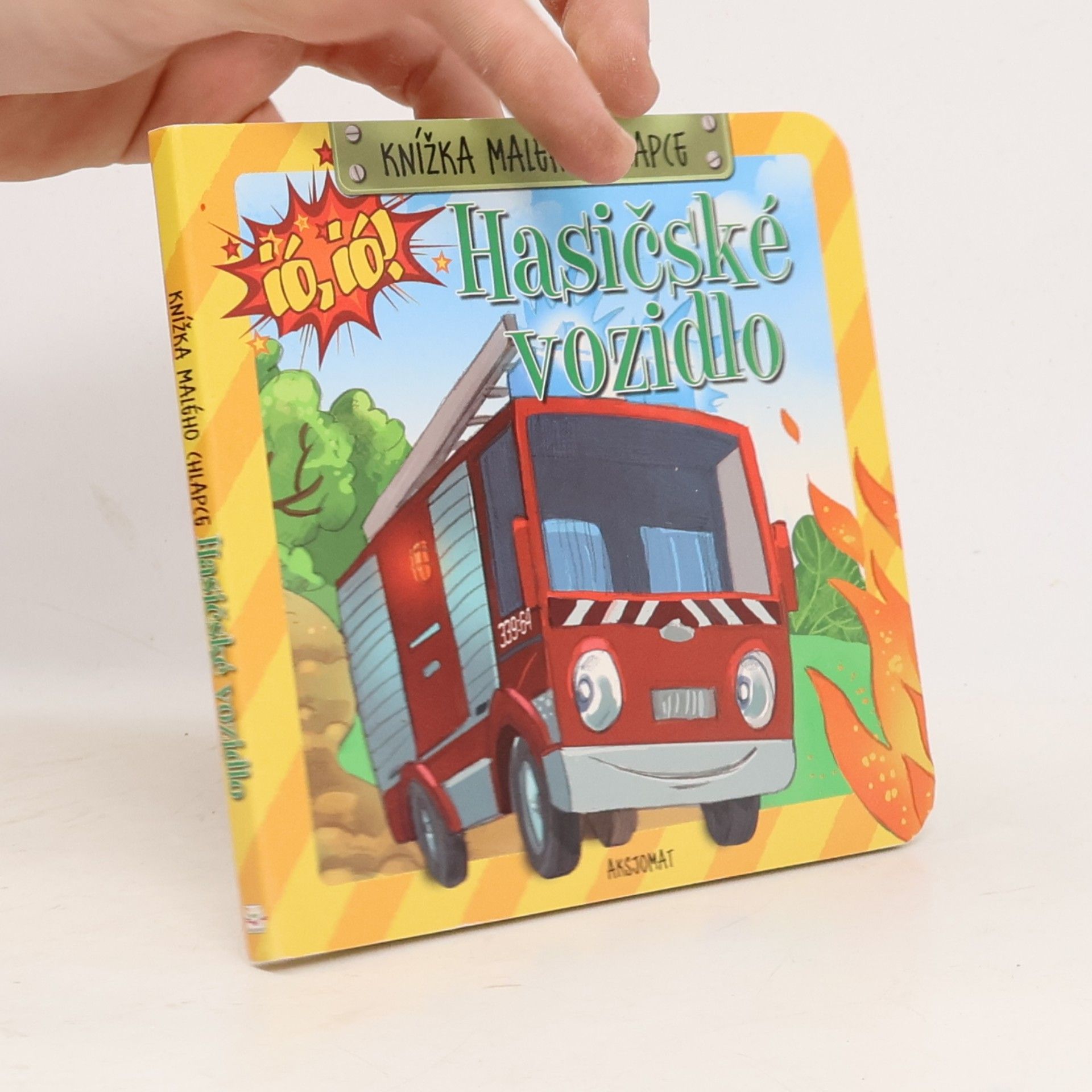 Knížka malého chlapce Hasičské vozidlo