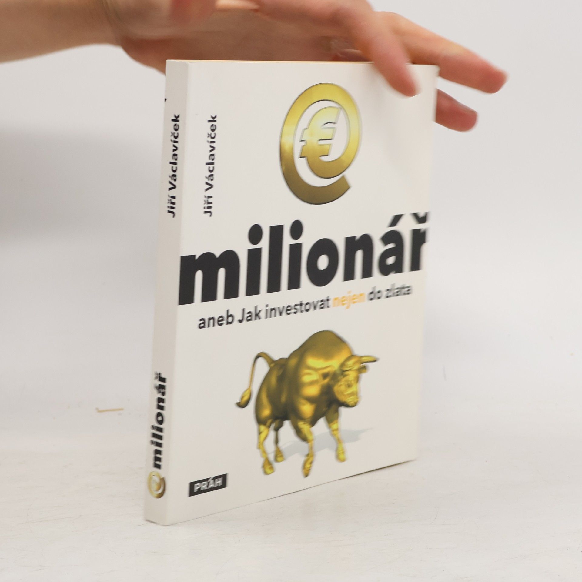 Jiří Václavíček E-milionář, aneb, Jak investovat nejen do zlata