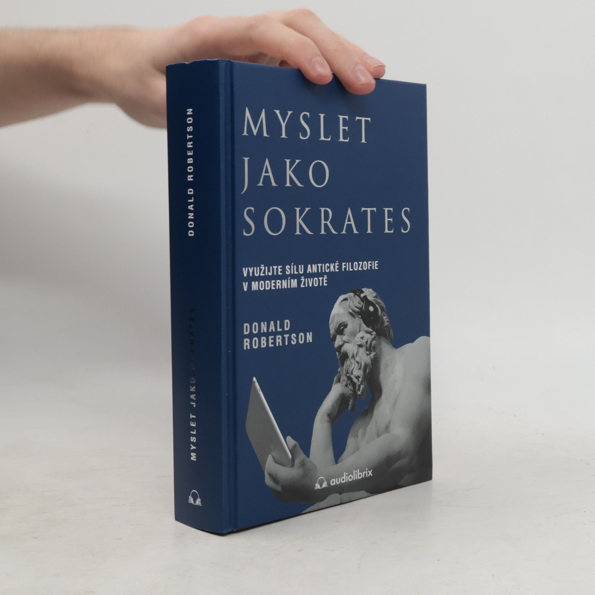 Donald Robertson Myslet jako Sokrates