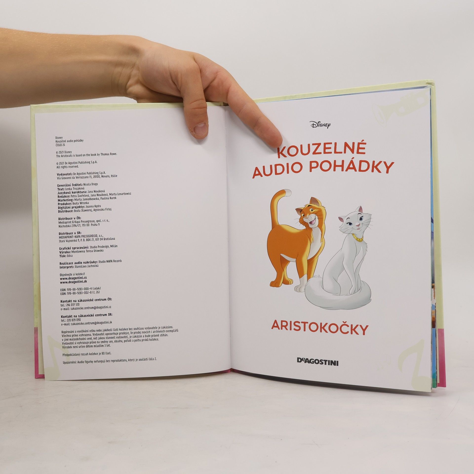 Collectif d'auteurs Kouzelné audio pohádky 26. Aristokočky